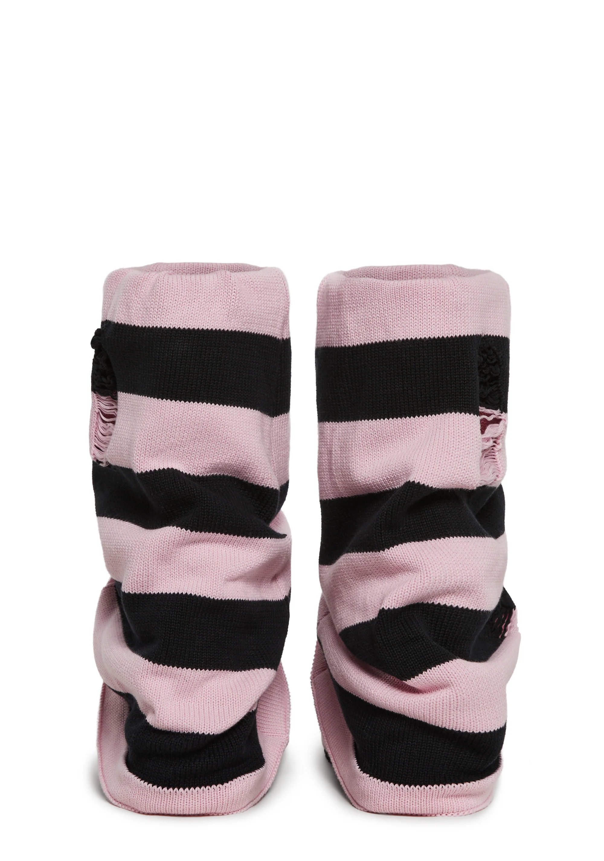 Snuggle Lifestyle Platform Boots - Striped - Image 4