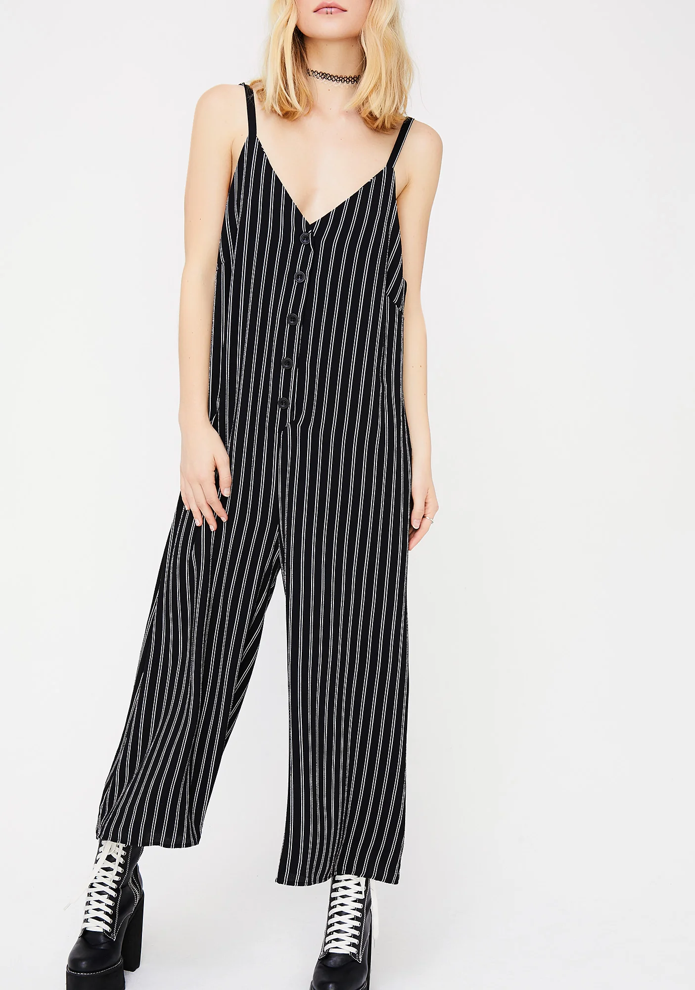 Striped Stunna Jumpsuit - Image 3