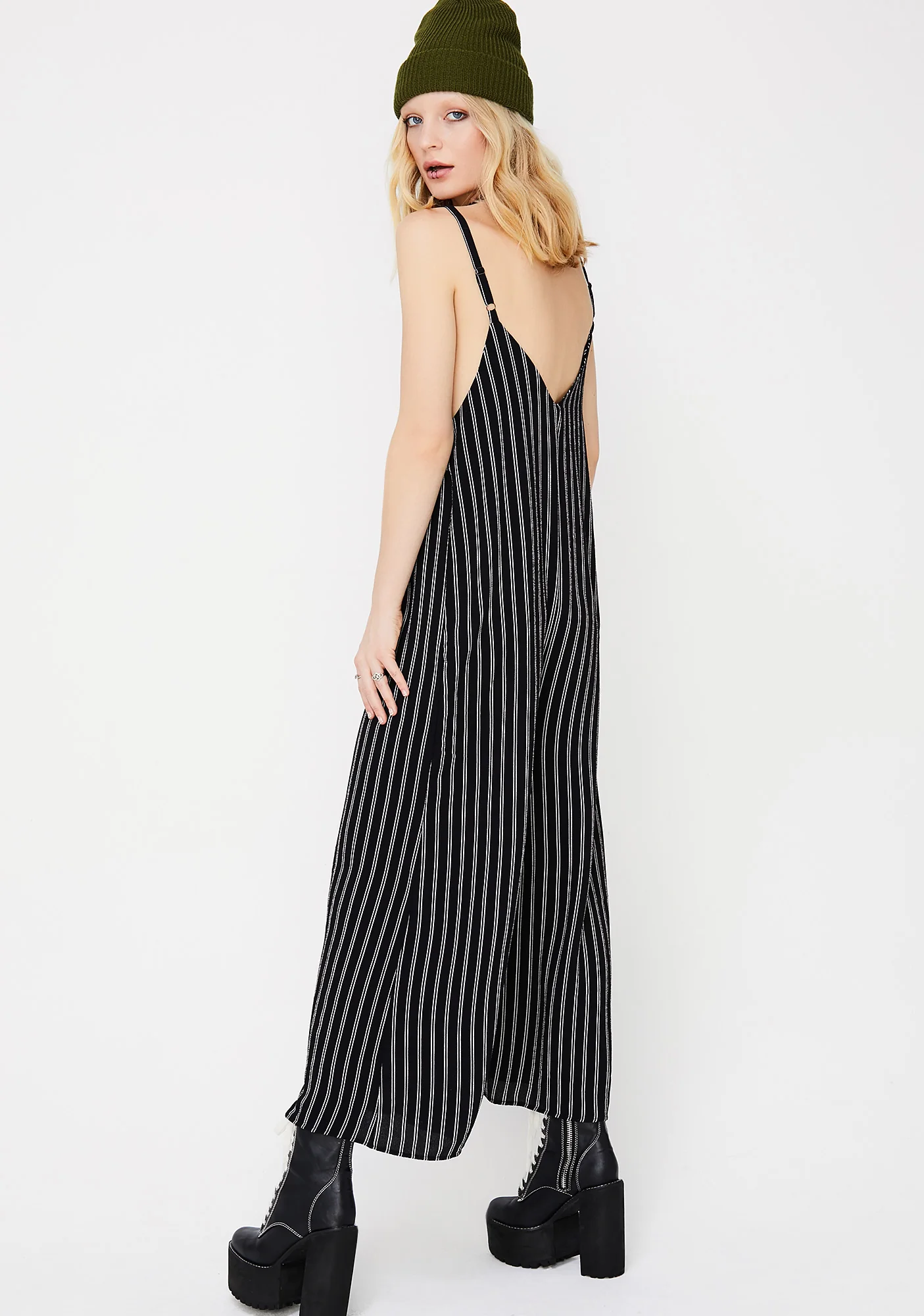 Striped Stunna Jumpsuit - Image 4