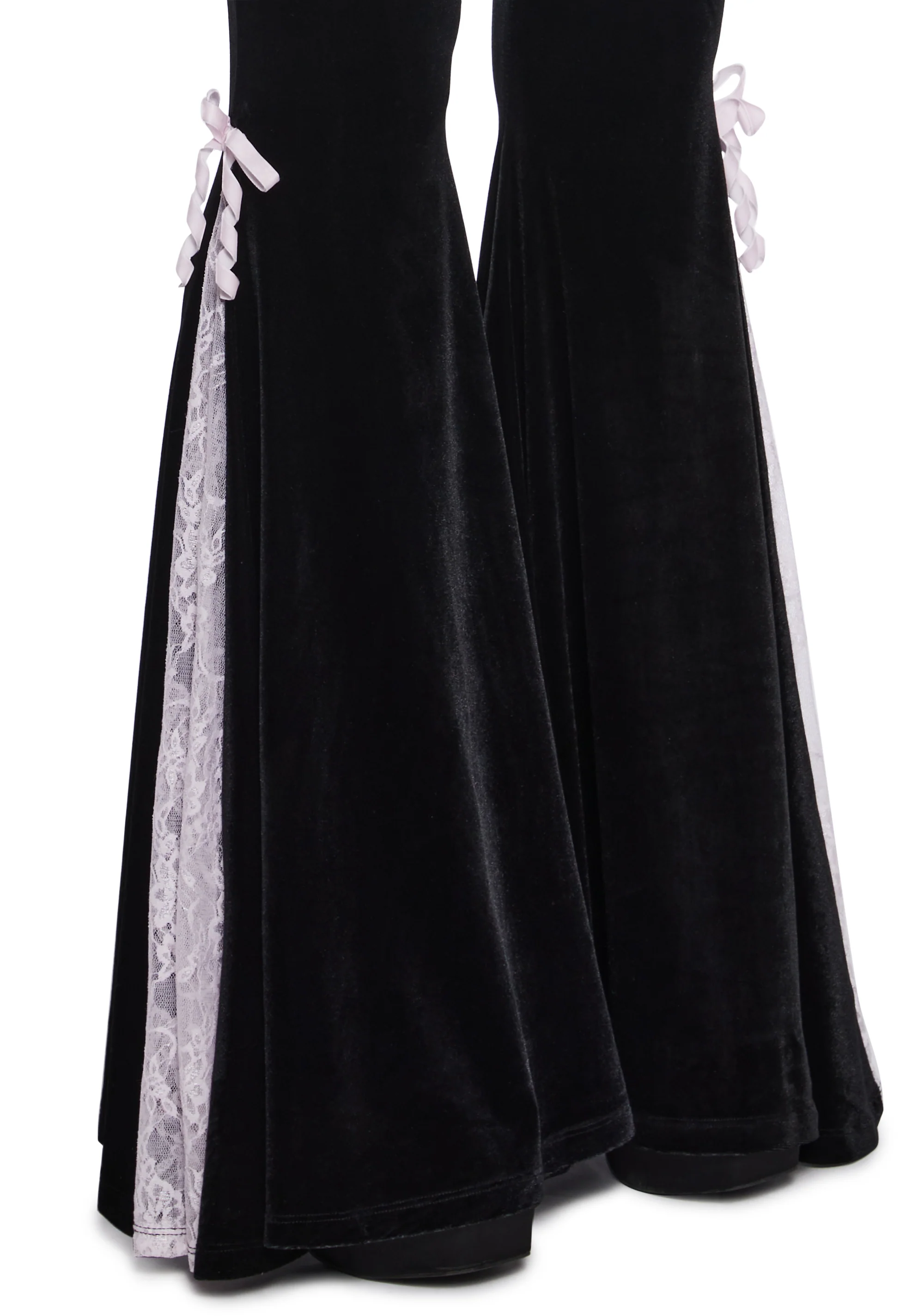 Stroke Of Midnight Velvet Flares - Image 2