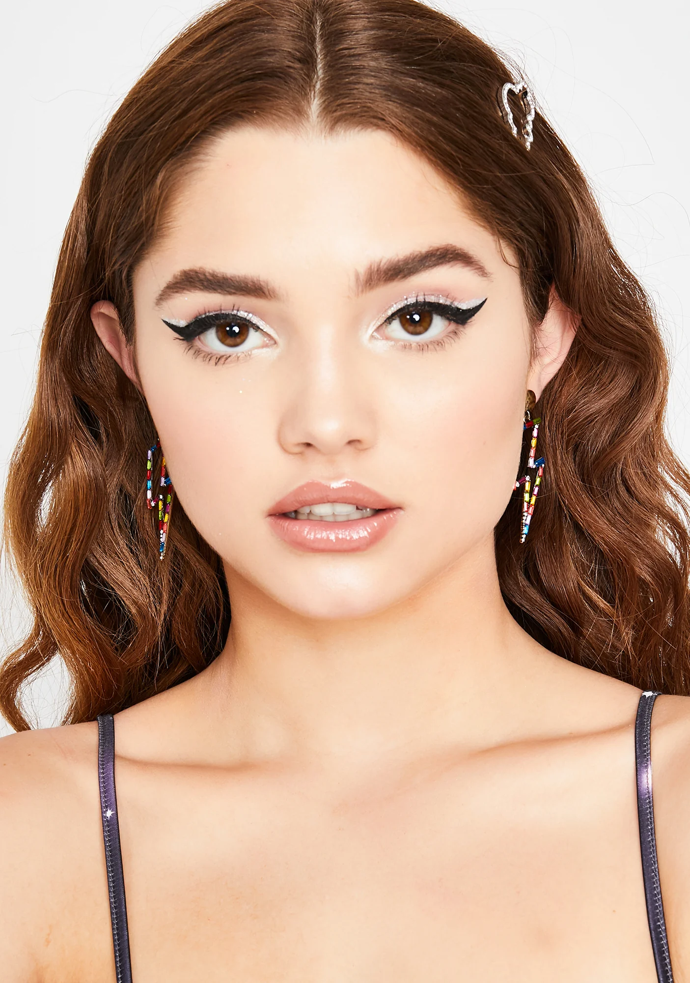 Struck Like Lightning Bolt Earrings - Image 2