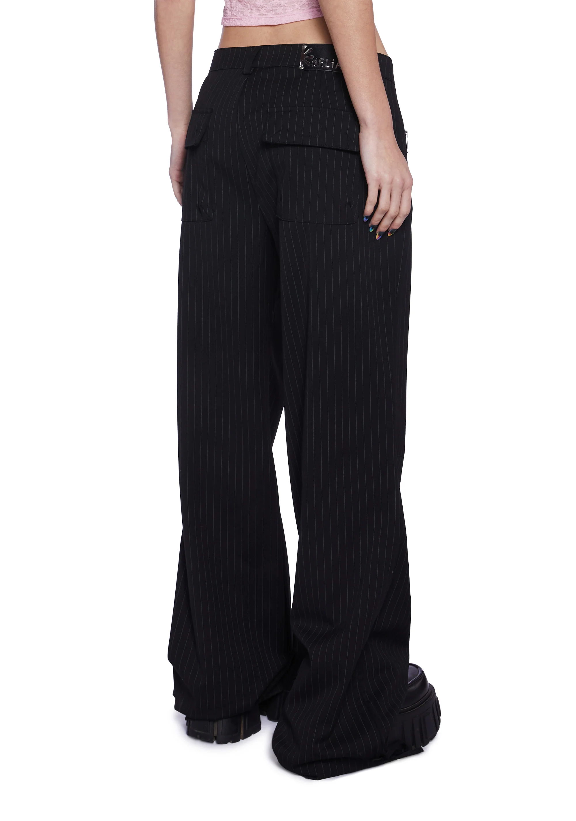 Stylish Times Pinstripe Pants - Image 5