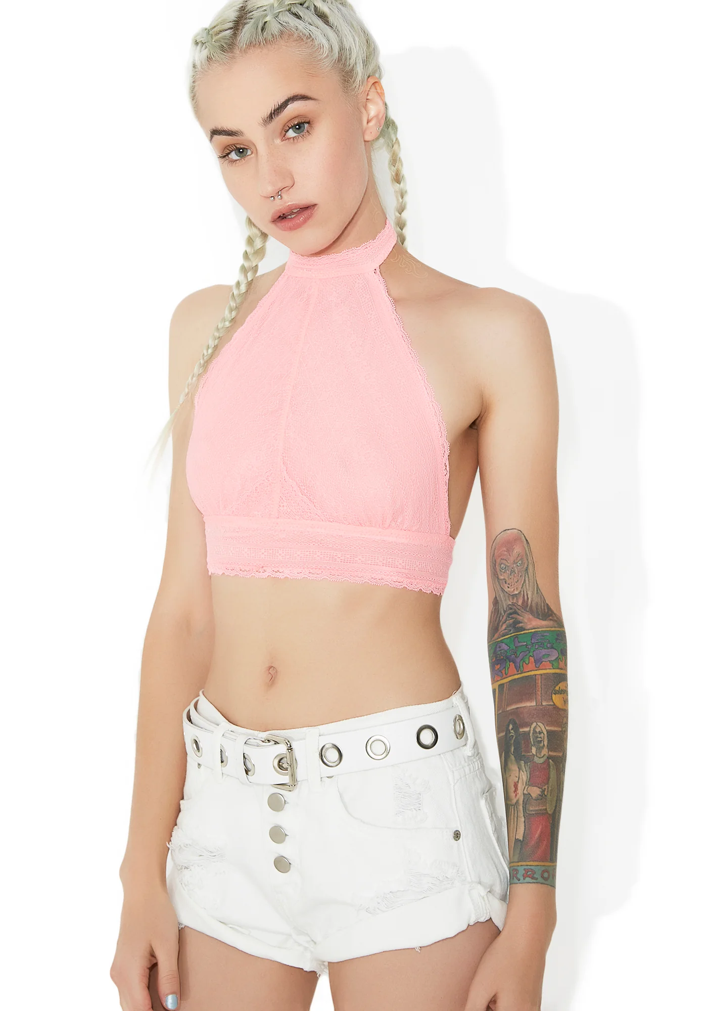 Subtle Affection Halter Bralette - Image 3