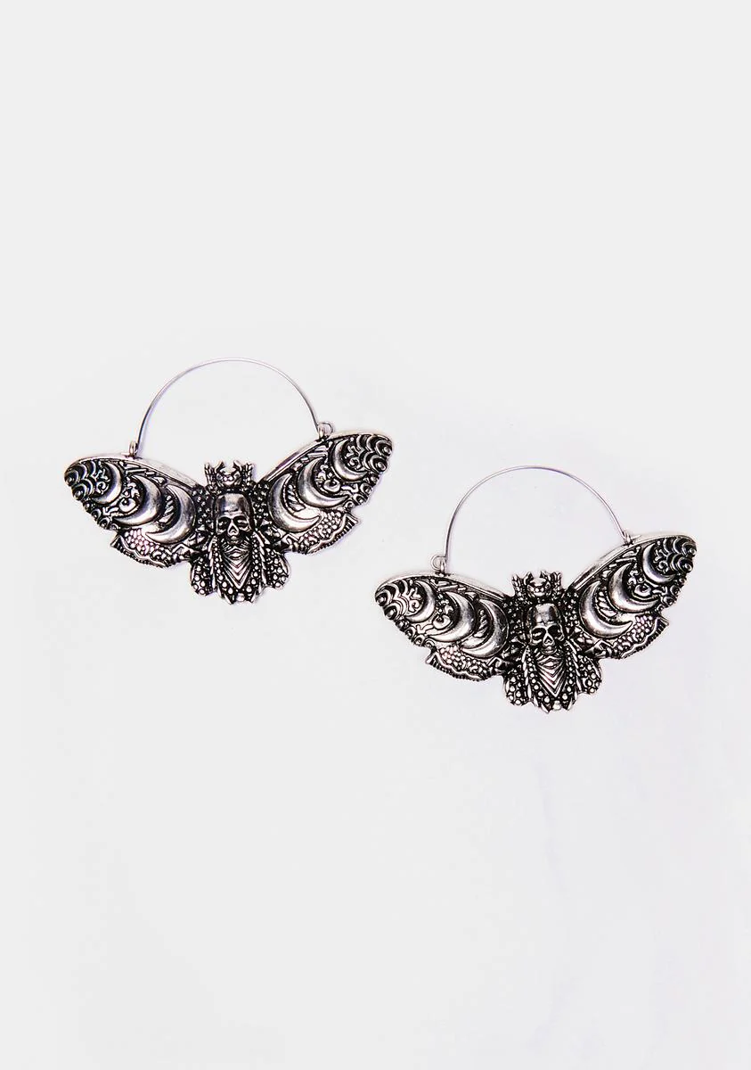 Such A Fly Time Hoop Earrings - Image 2