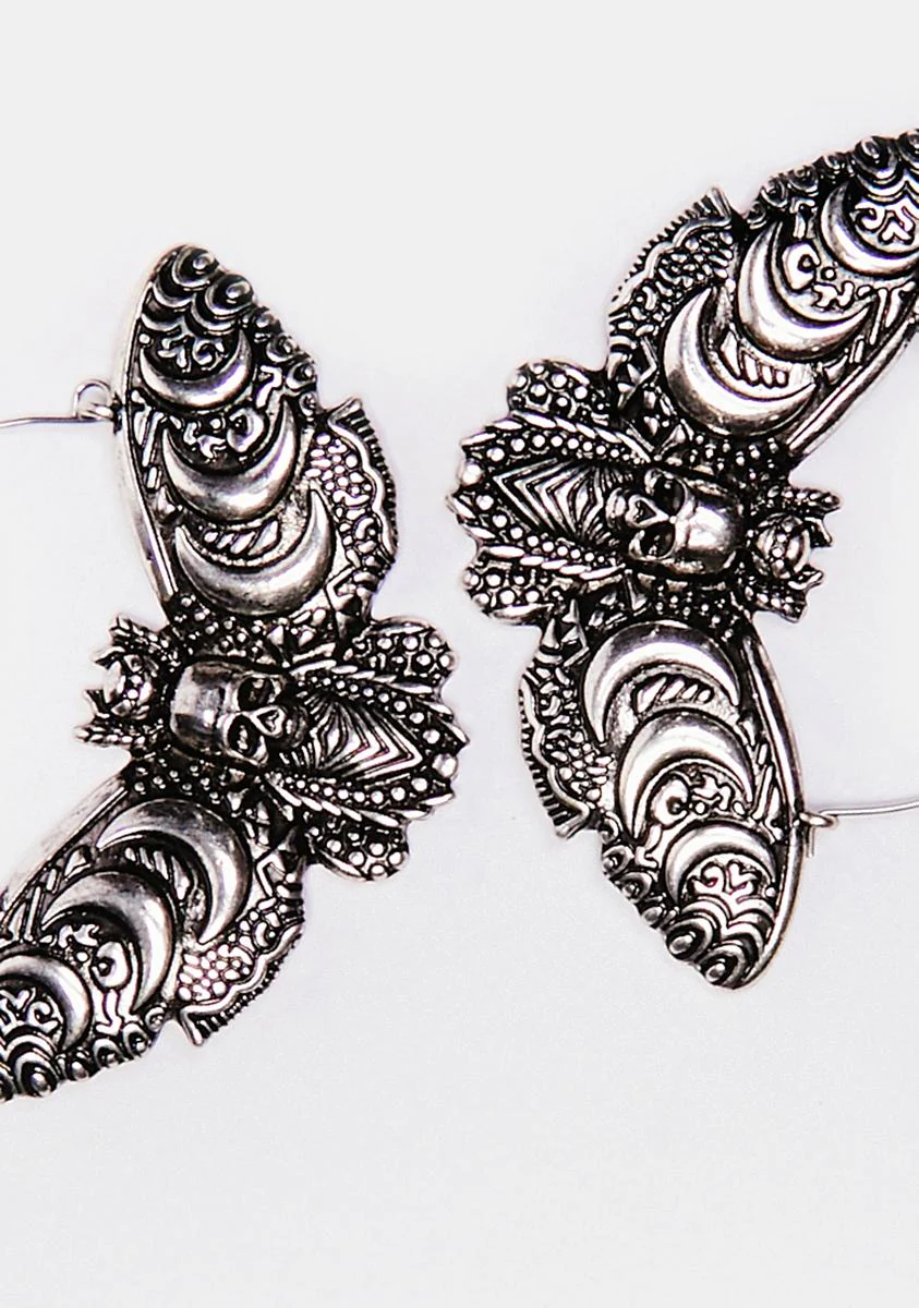 Such A Fly Time Hoop Earrings - Image 3