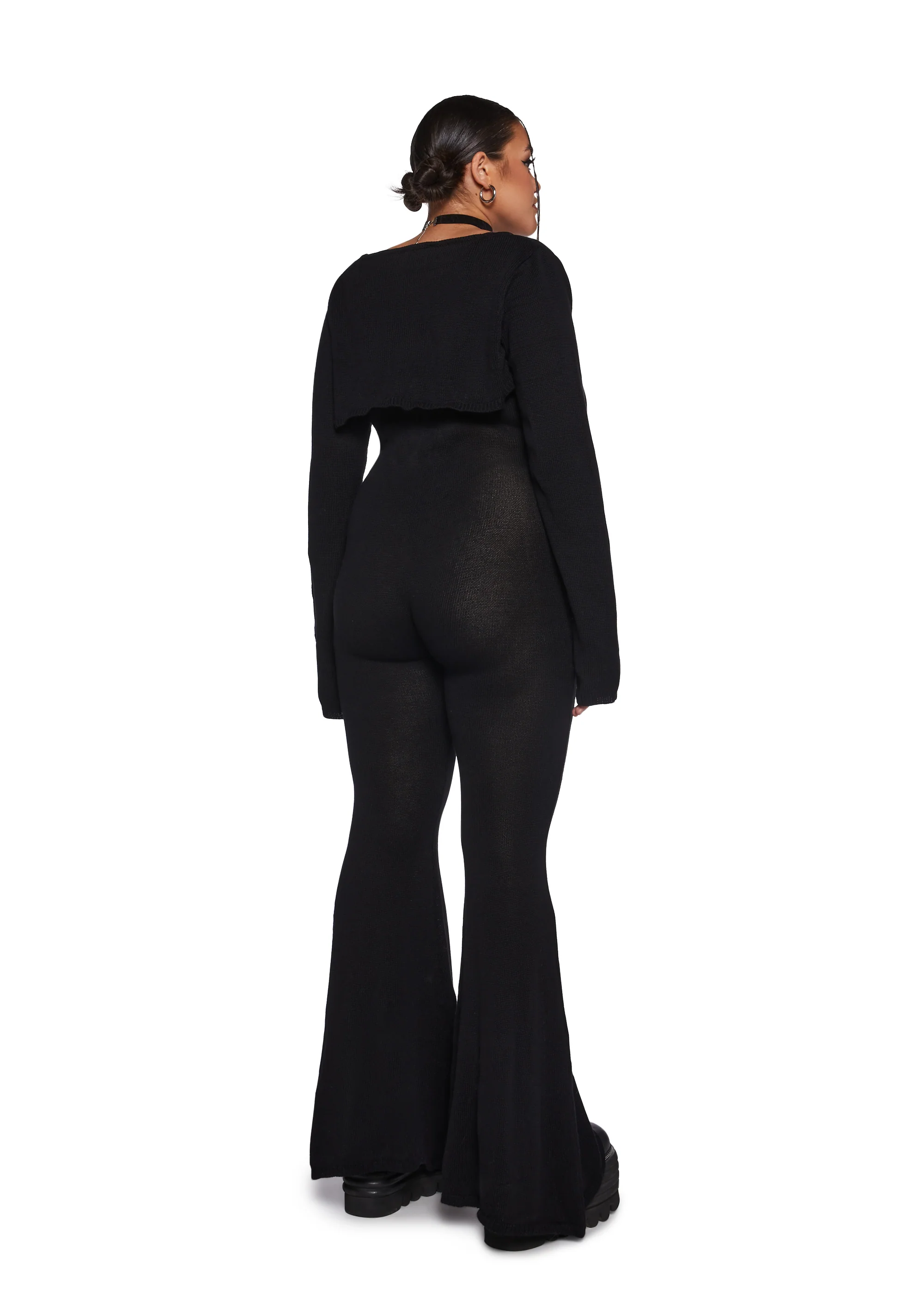 Sudden Silence Jumpsuit And Shrug Set - Image 11