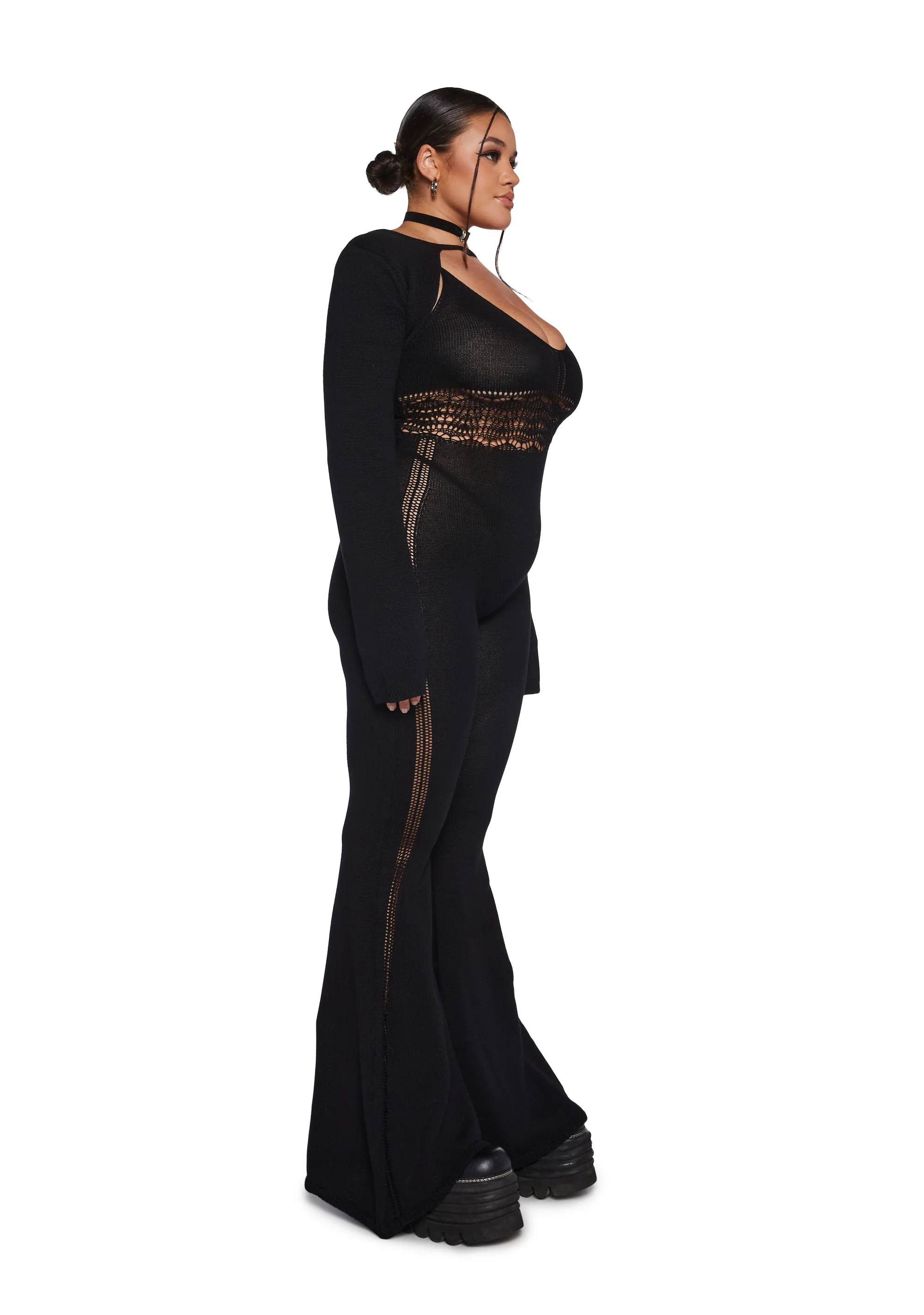 Sudden Silence Jumpsuit And Shrug Set - Image 12