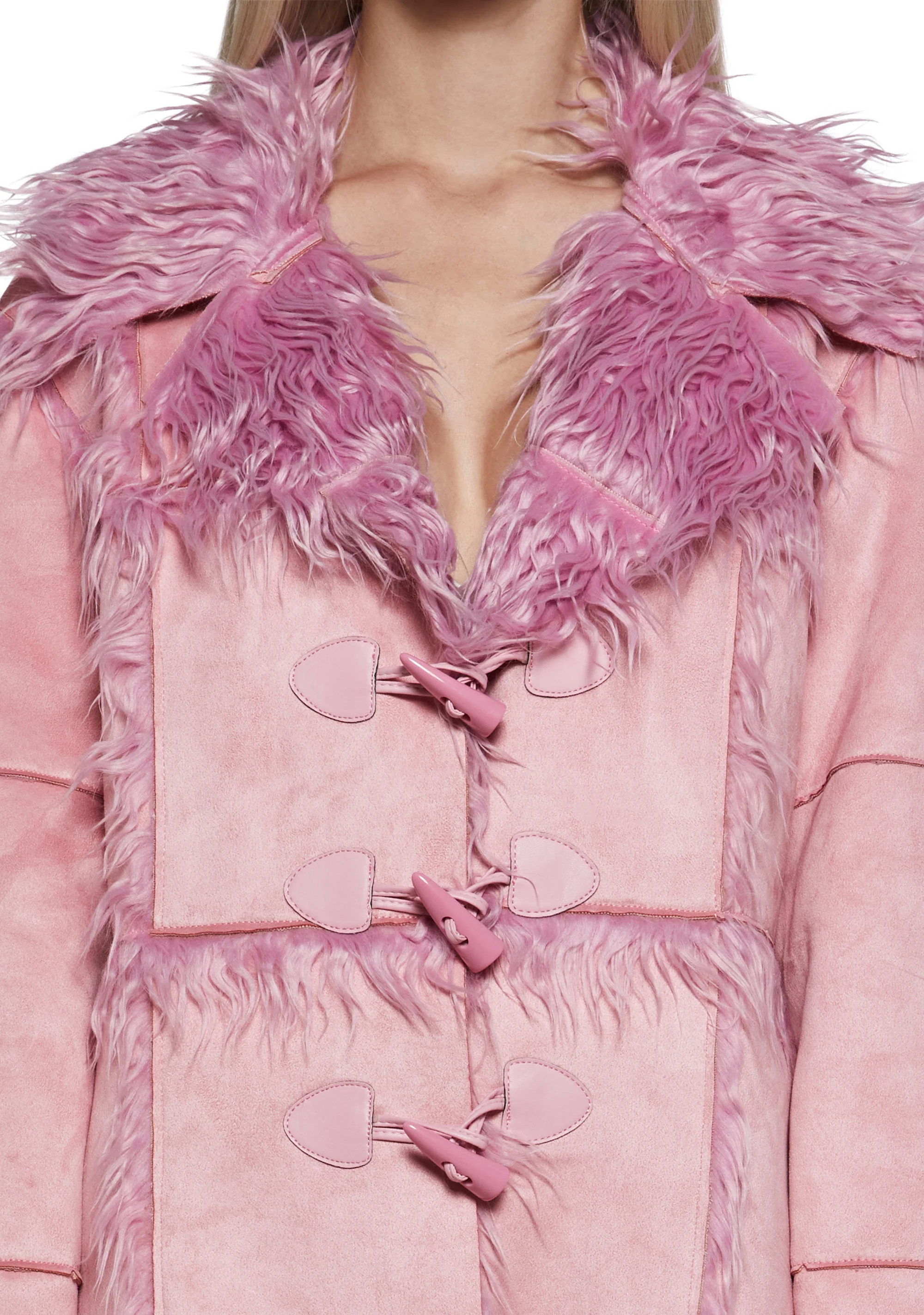 Secret Of Patience Toggle Jacket - Pink - Image 5