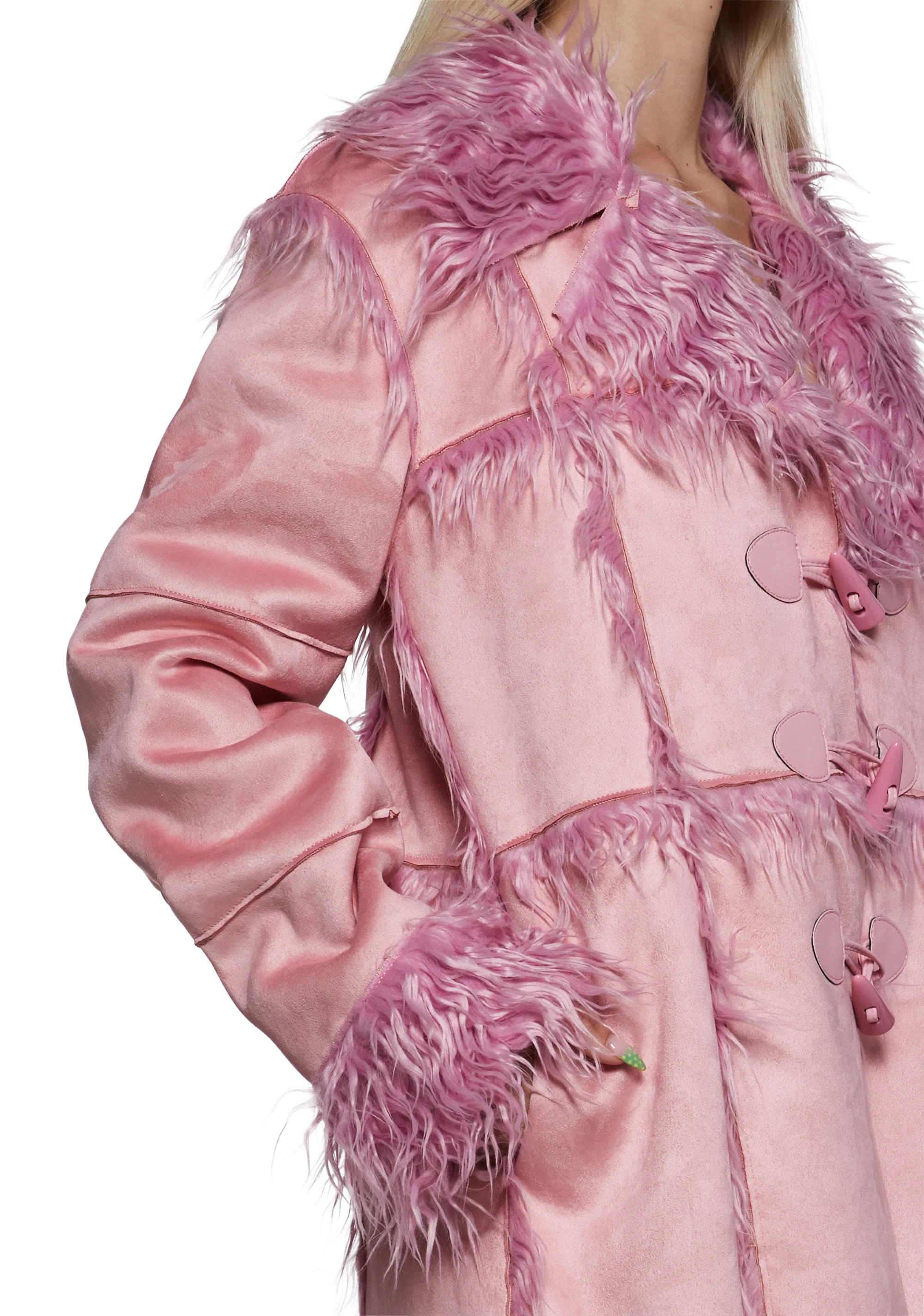 Secret Of Patience Toggle Jacket - Pink - Image 6