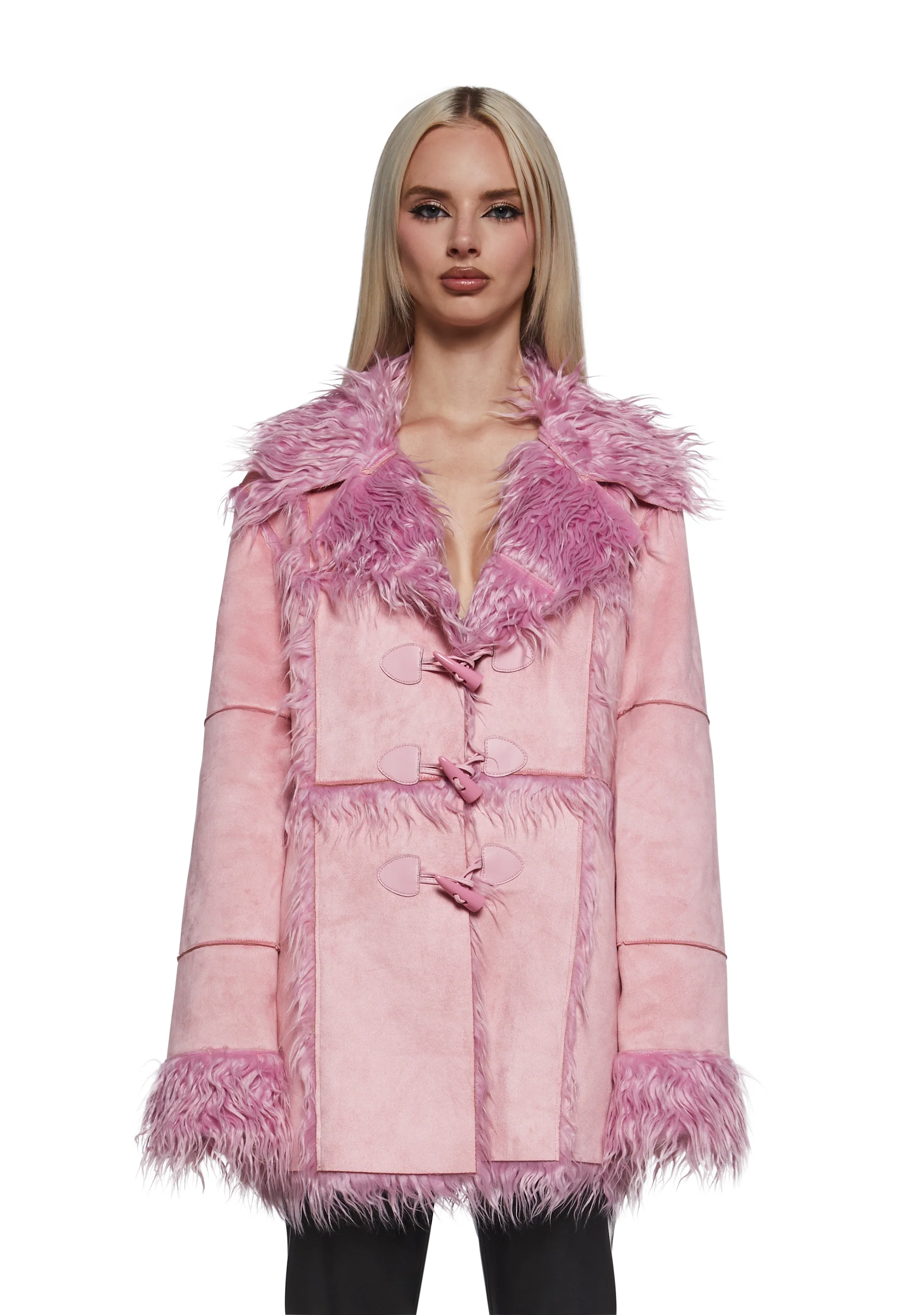 Secret Of Patience Toggle Jacket - Pink - Image 7