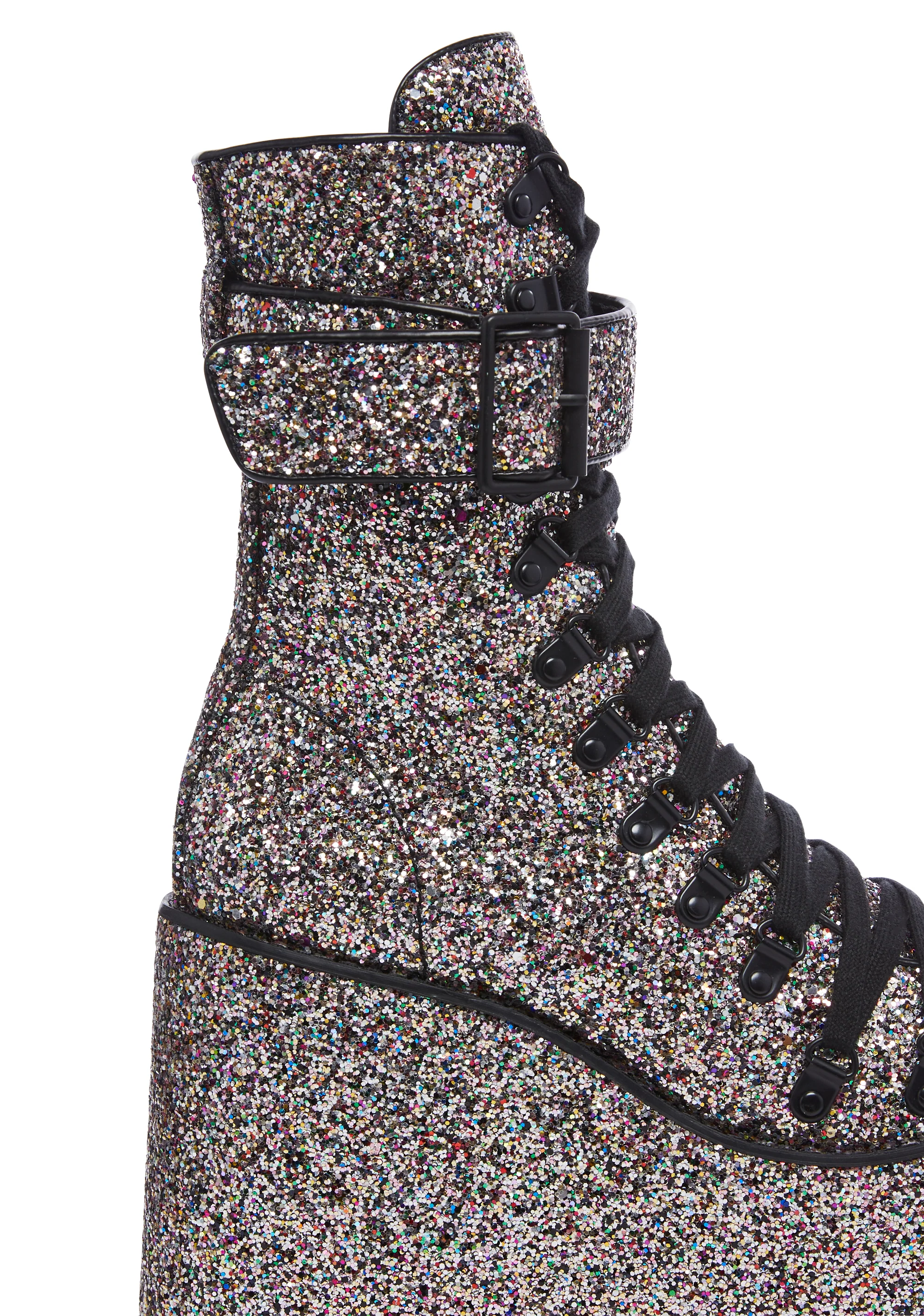Sugar Coated Traitor Boots - Silver - Image 2