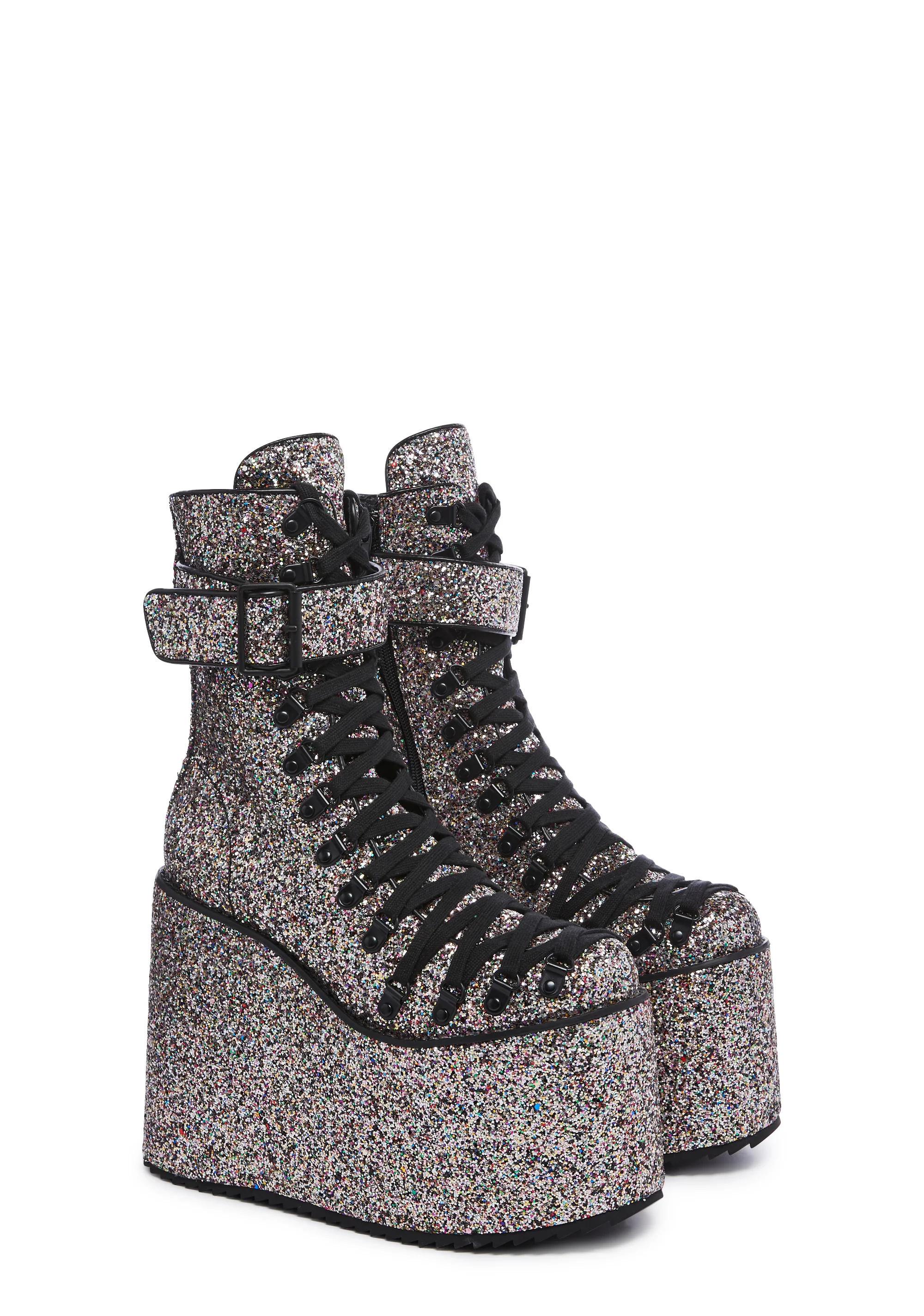 Sugar Coated Traitor Boots - Silver - Image 3