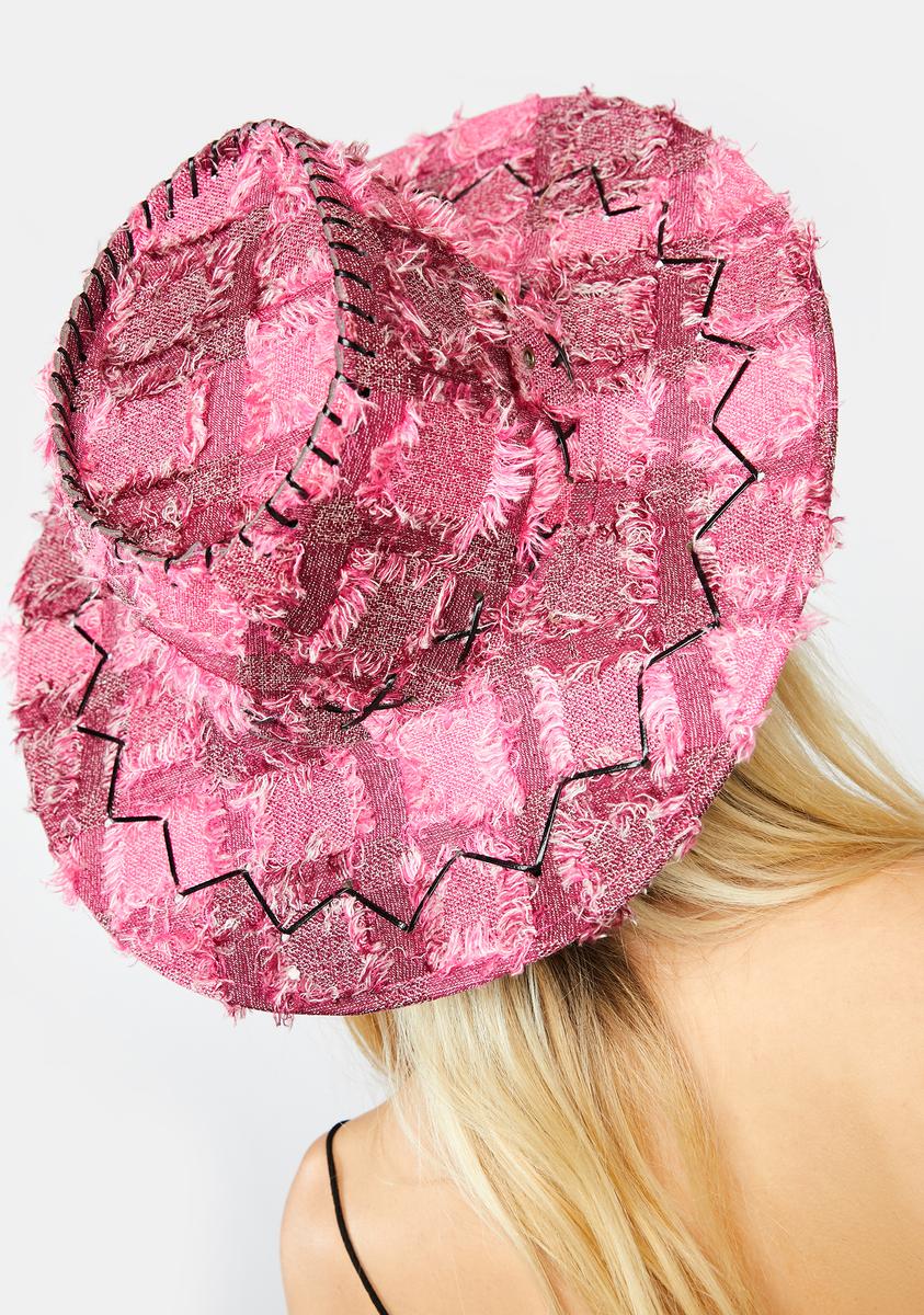 Sugar So Wild Distressed Cowboy Hat - Image 3