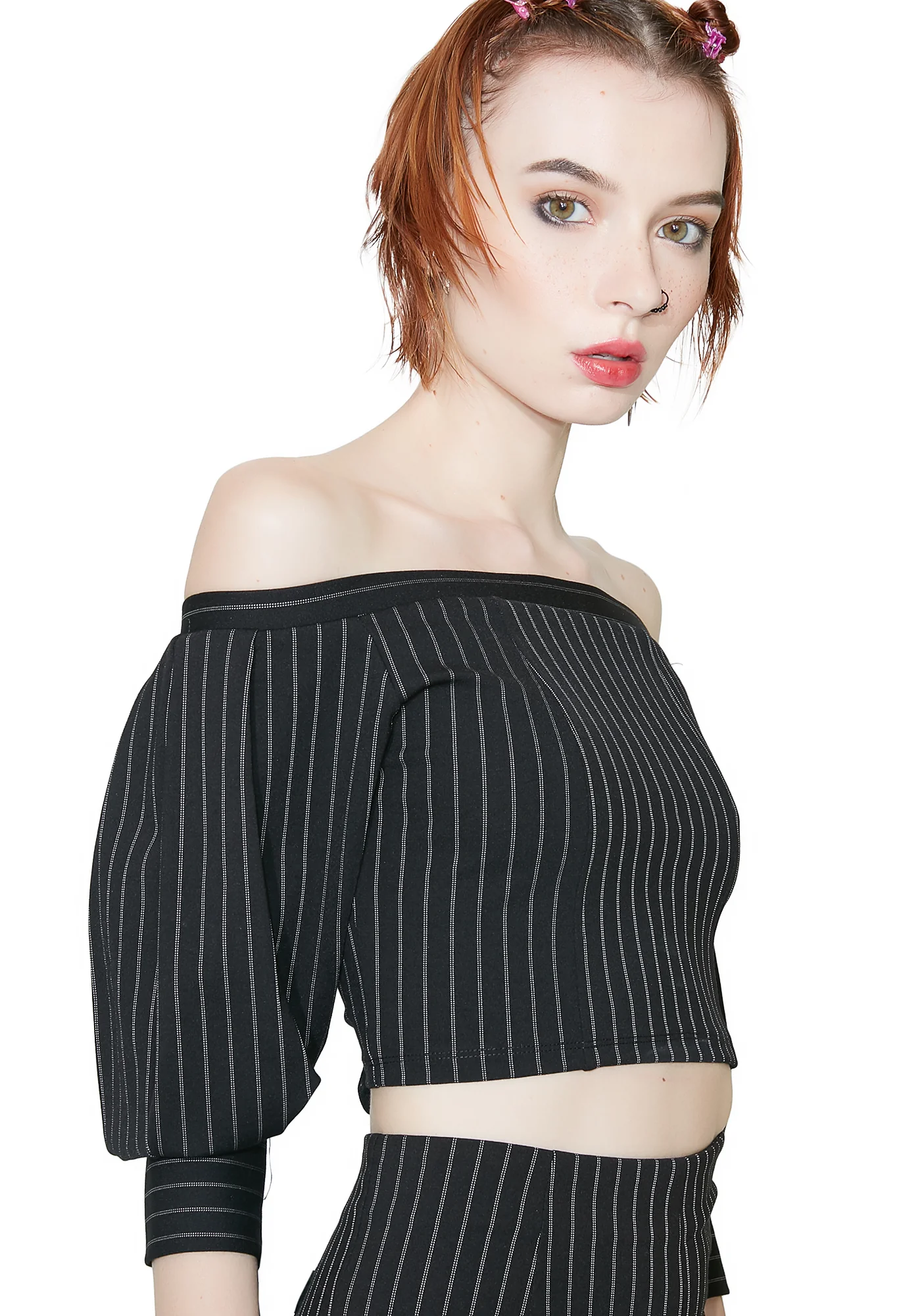 Suited Up Crop Top - Image 2