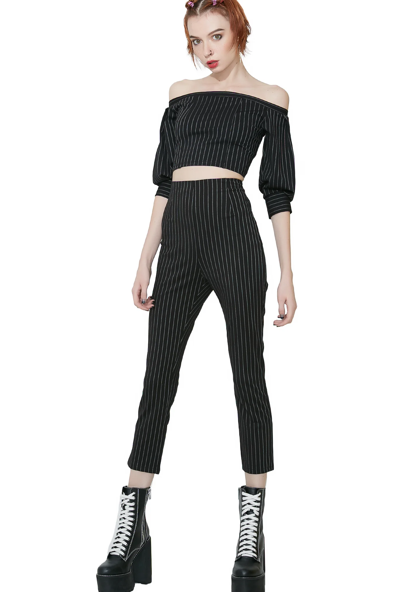 Suited Up Crop Top - Image 5