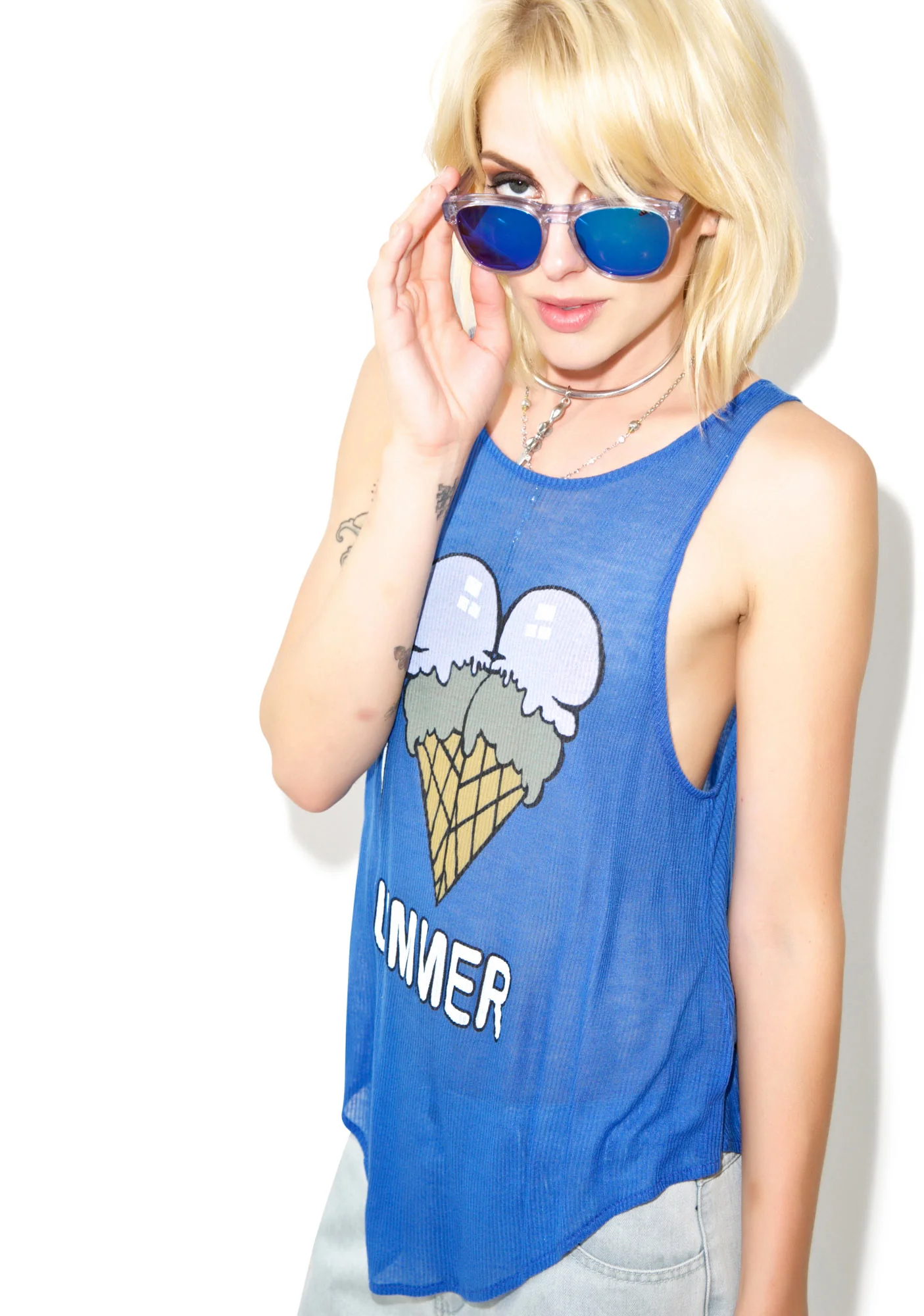 Summer Ice Cream Cassidy Tank - Image 4