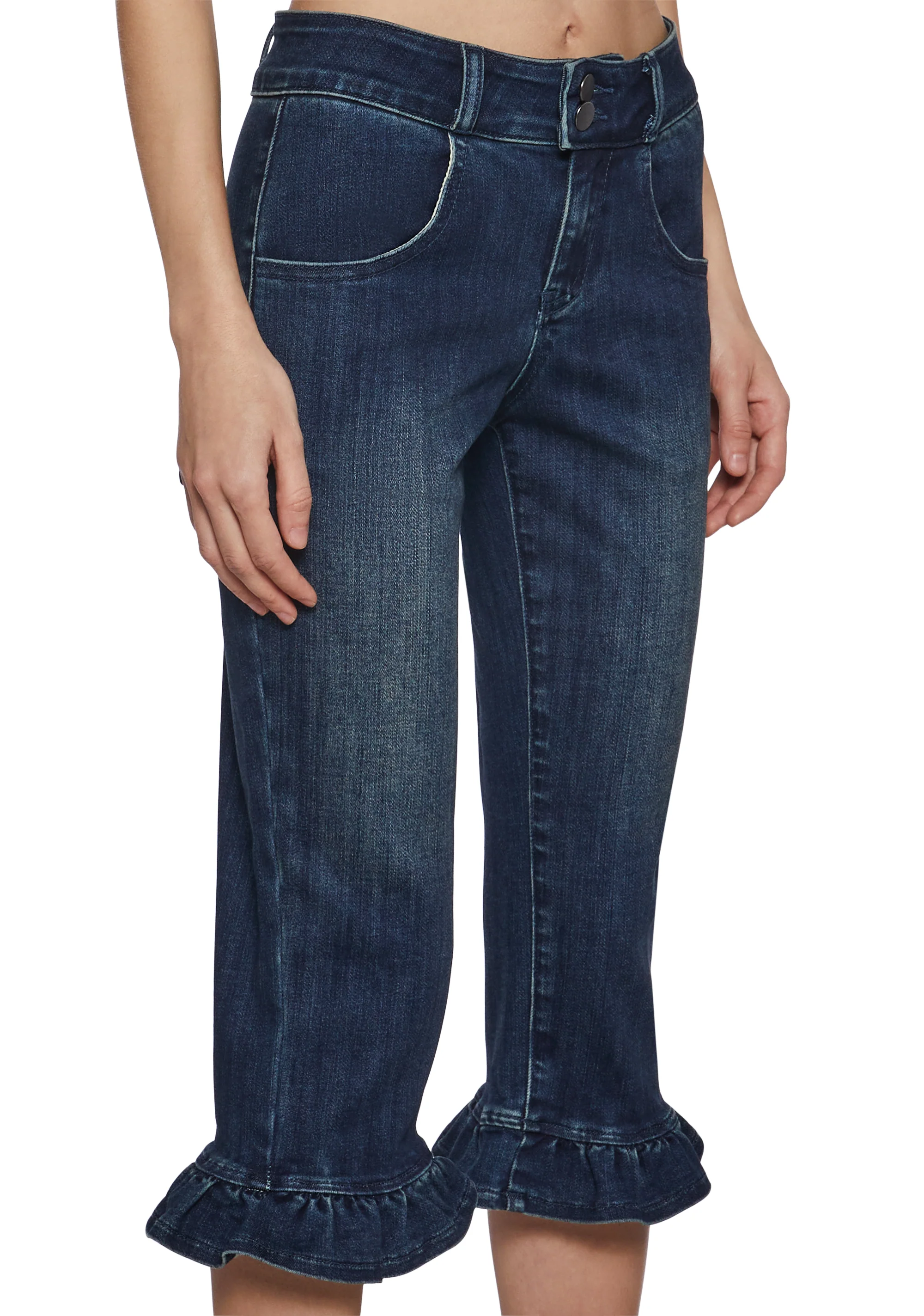 Summer Nites Capri Denim Pants - Image 5