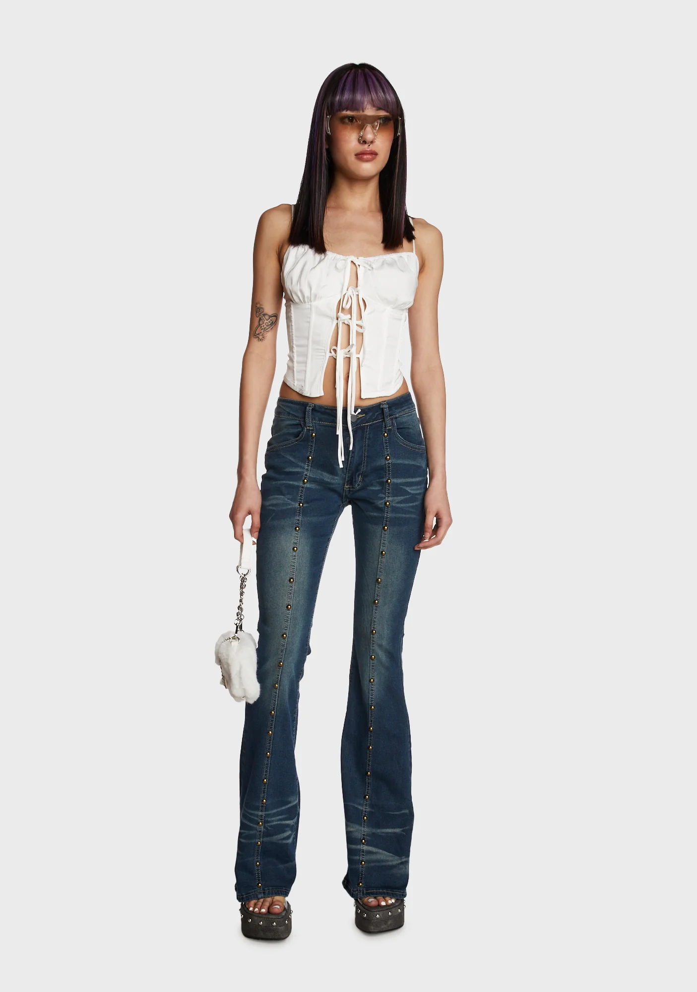 Summer Options Flare Jeans - Image 3