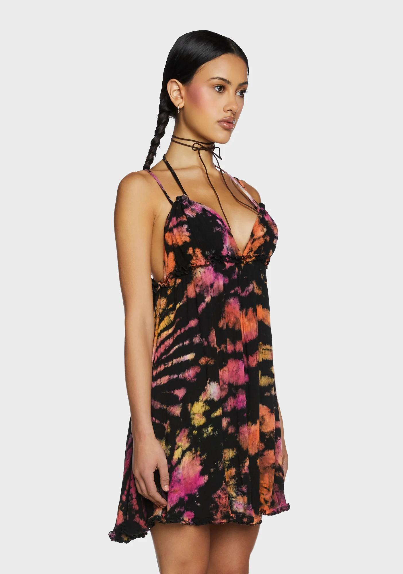 Summertime Blues Mini Dress - Image 3