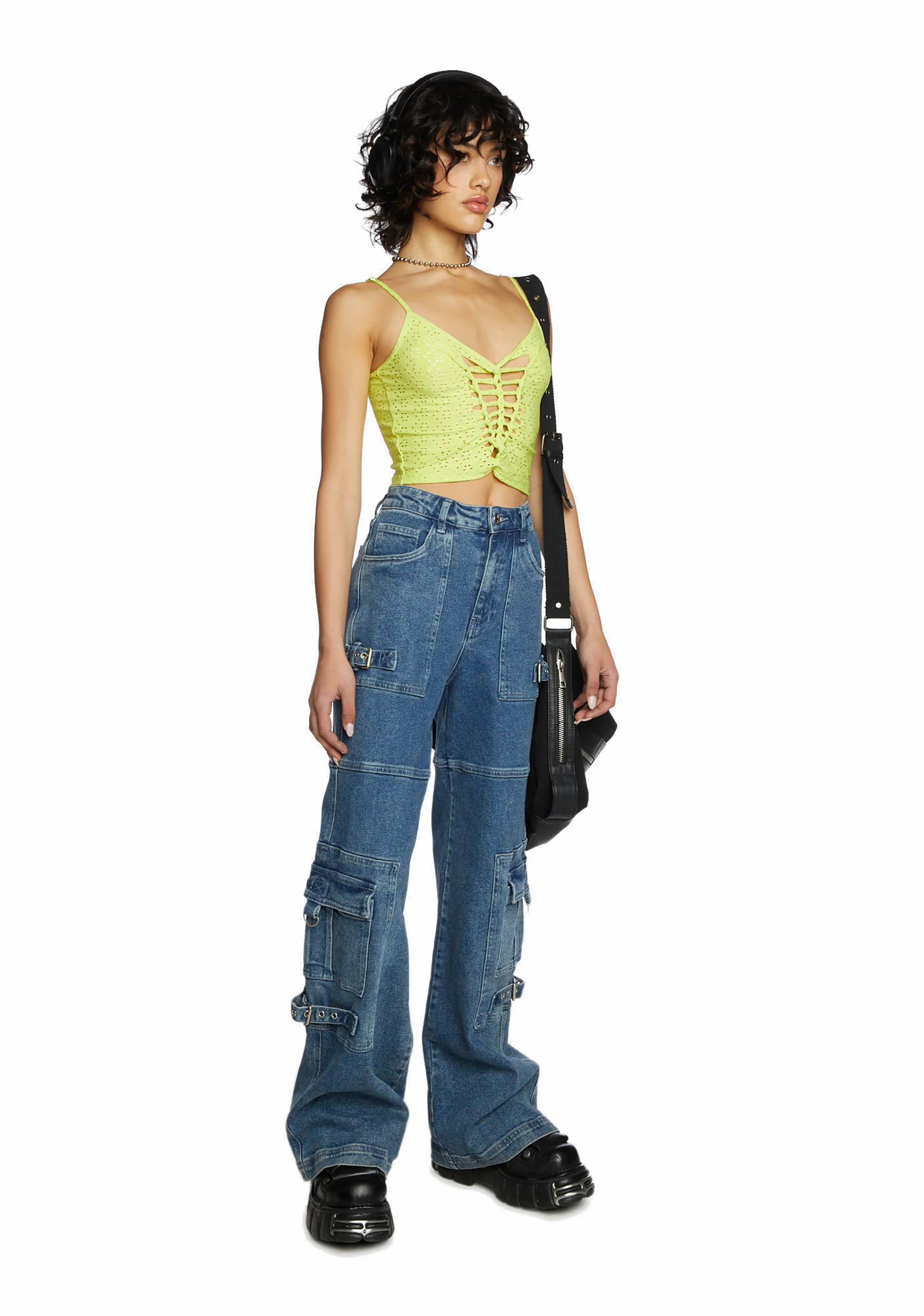 Summertime Soulmate Tank Top - Citron - Image 4