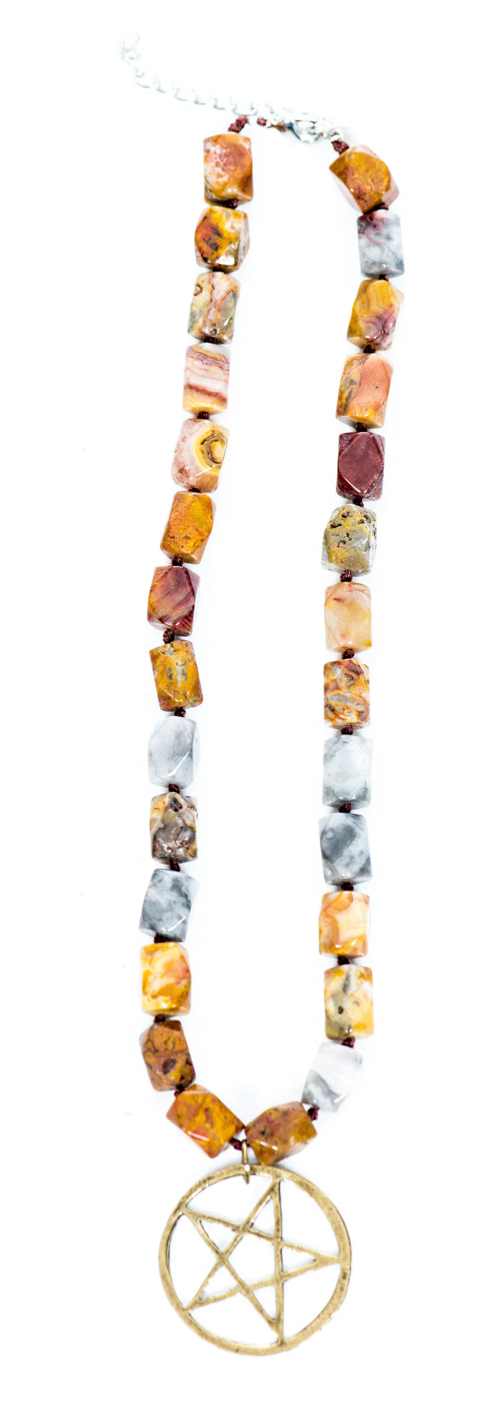 Sun and Moon Necklace - Gold - Image 9