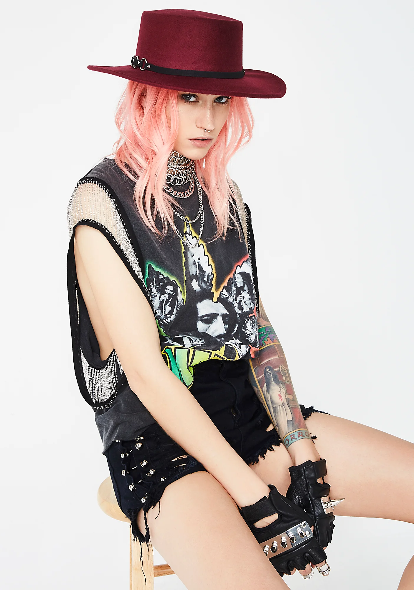 Sundown Showdown Boater Hat - Image 2