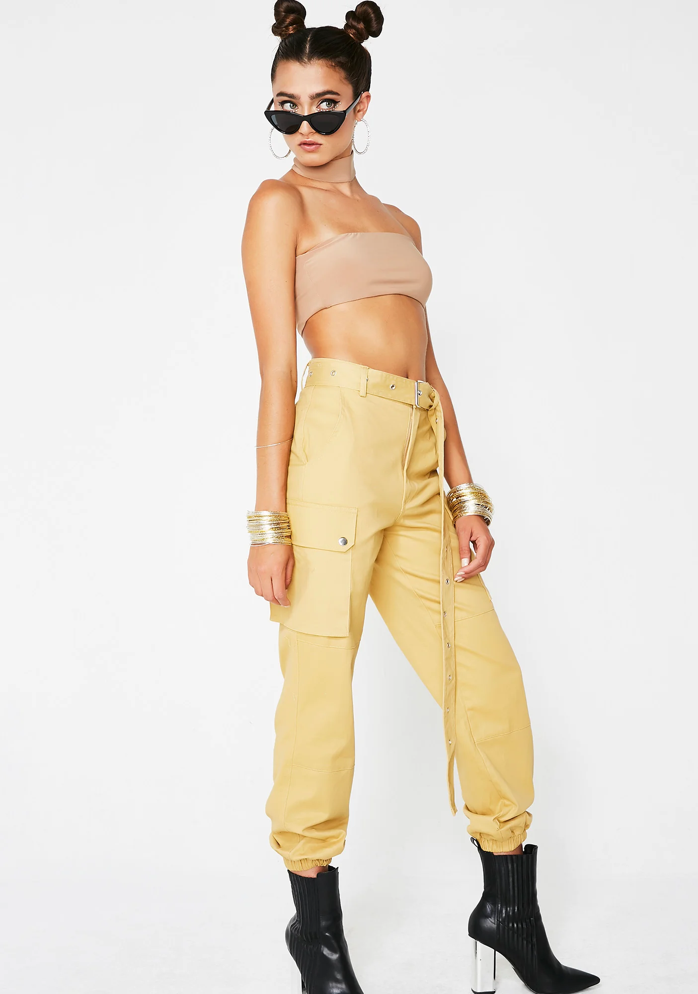 Sunny Shroom Raider Cargo Trousers - Image 2