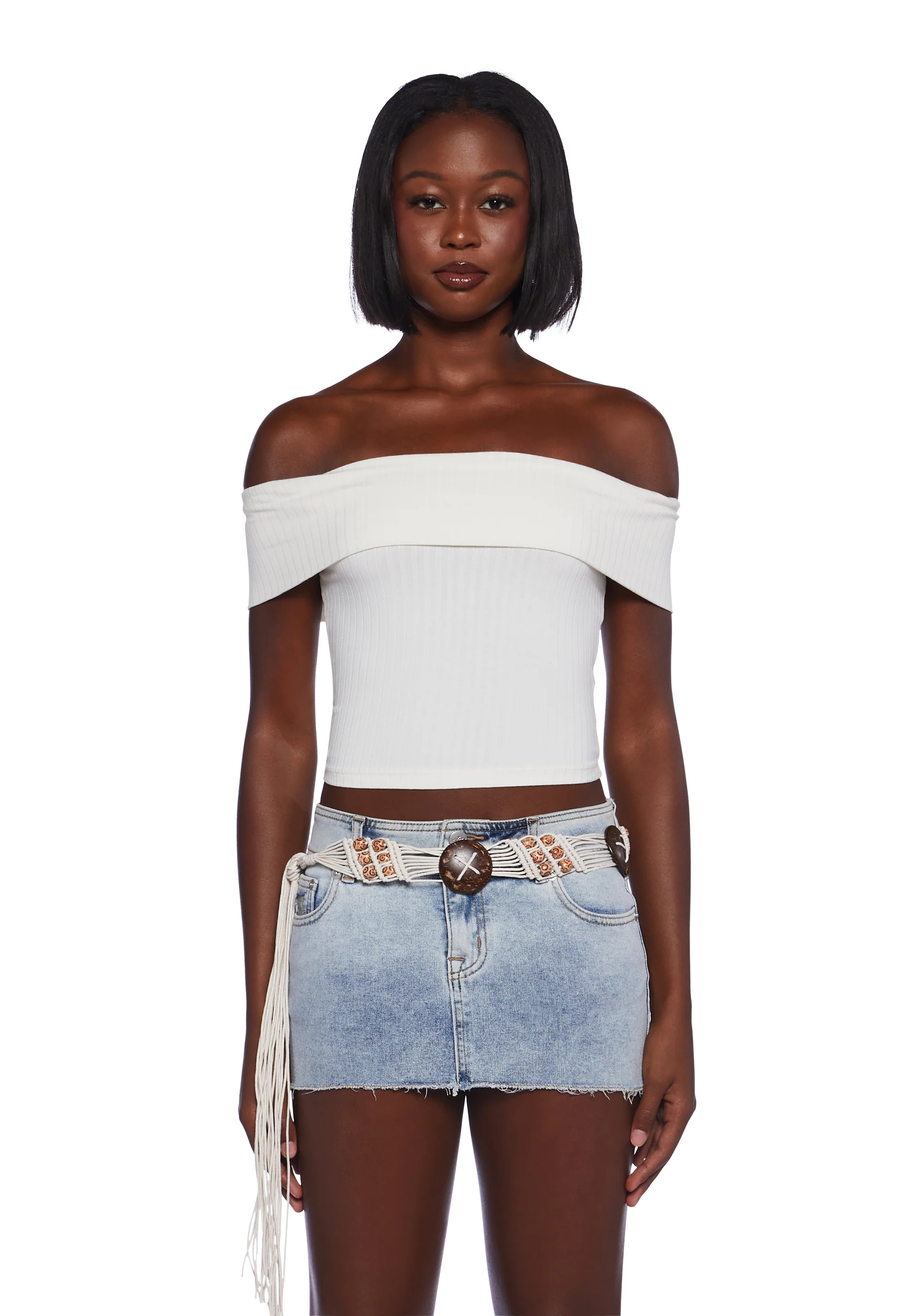 Sunset Boho Fringe Belt - Image 3