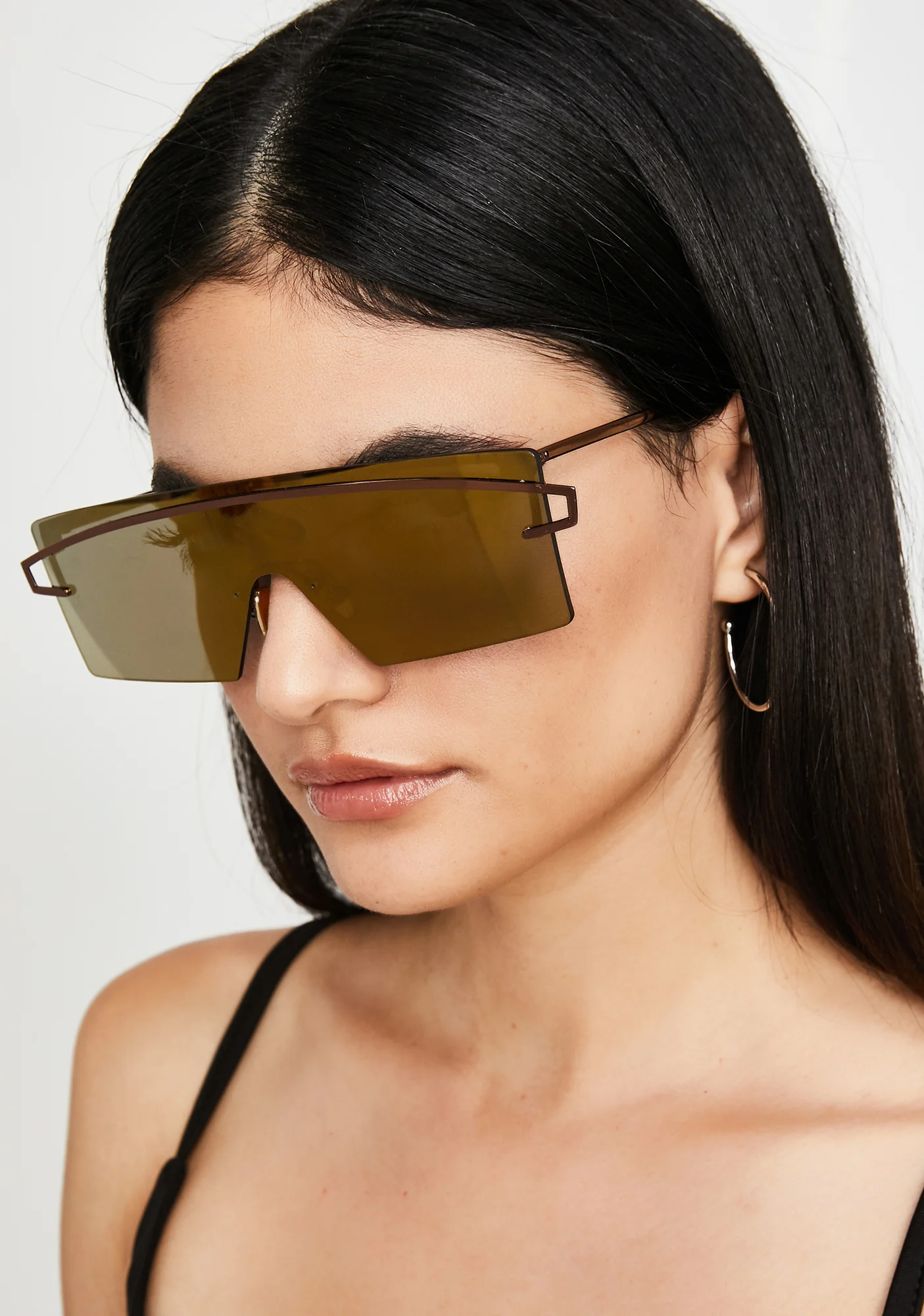 Sunset Galactic Glow Shield Sunglasses - Image 2