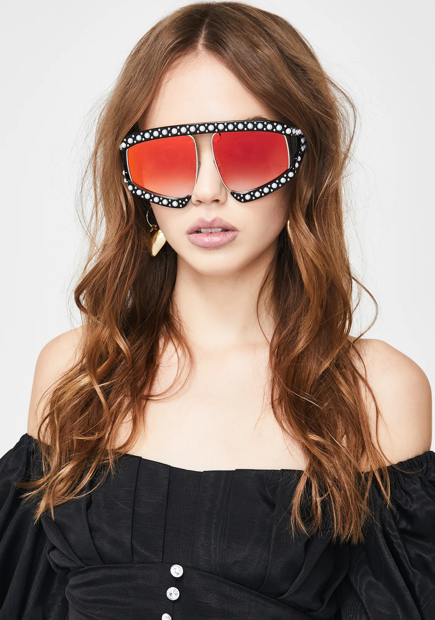 Sunset Strip Oversized Sunglasses - Image 4
