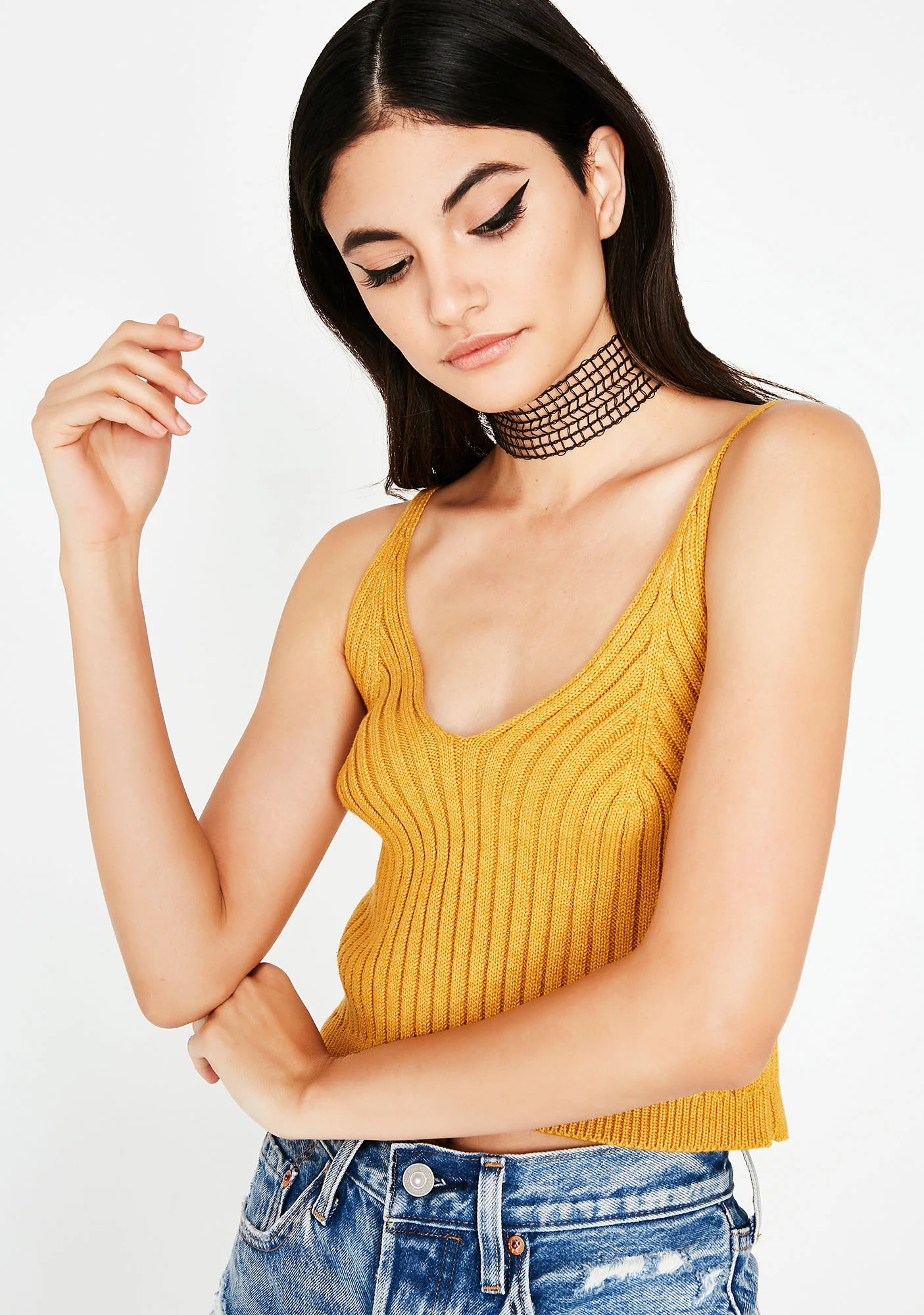 Sunshine Doin' It Right Knit Tank - Image 3