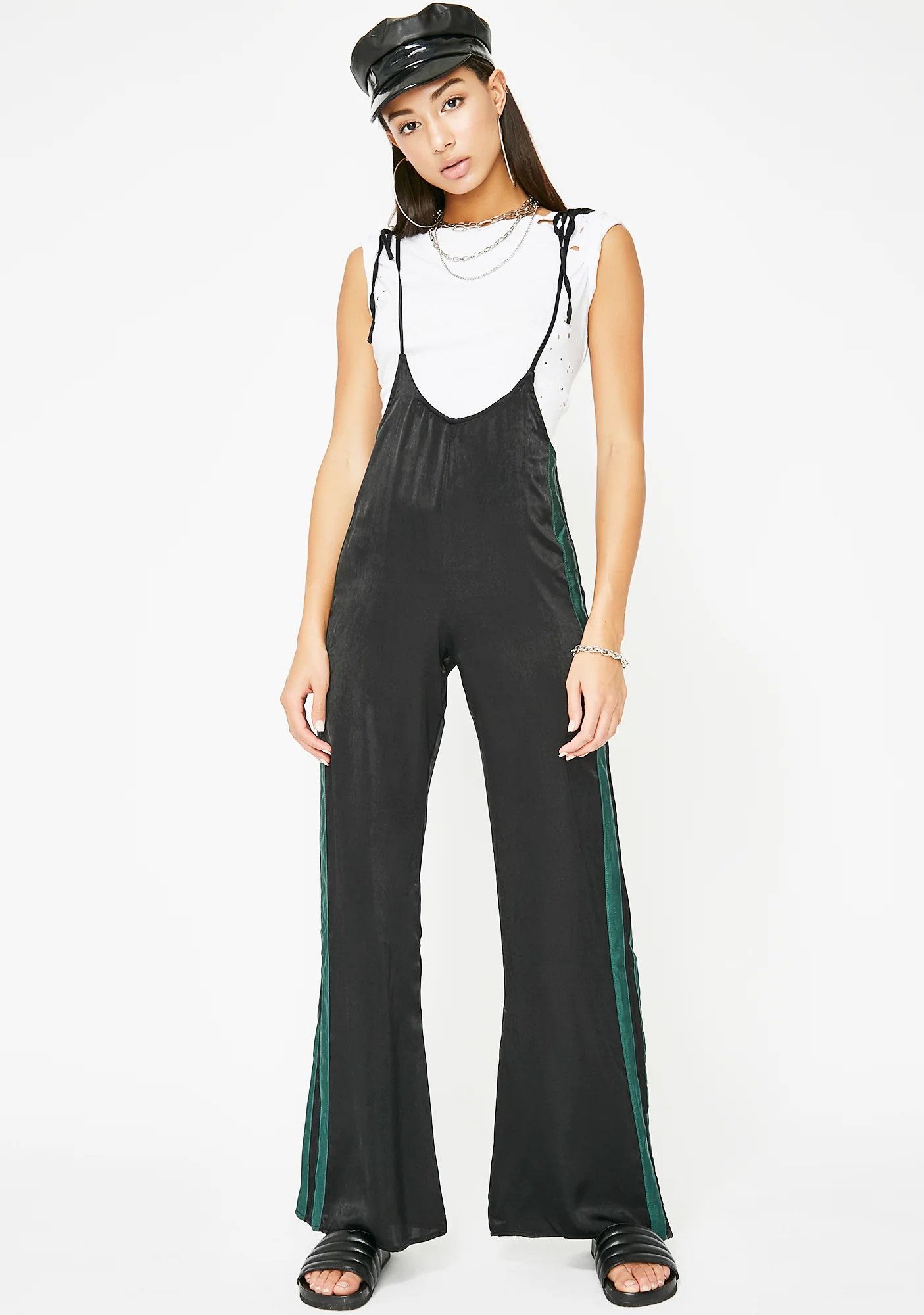 Supa Lit Satin Jumpsuit - Image 3