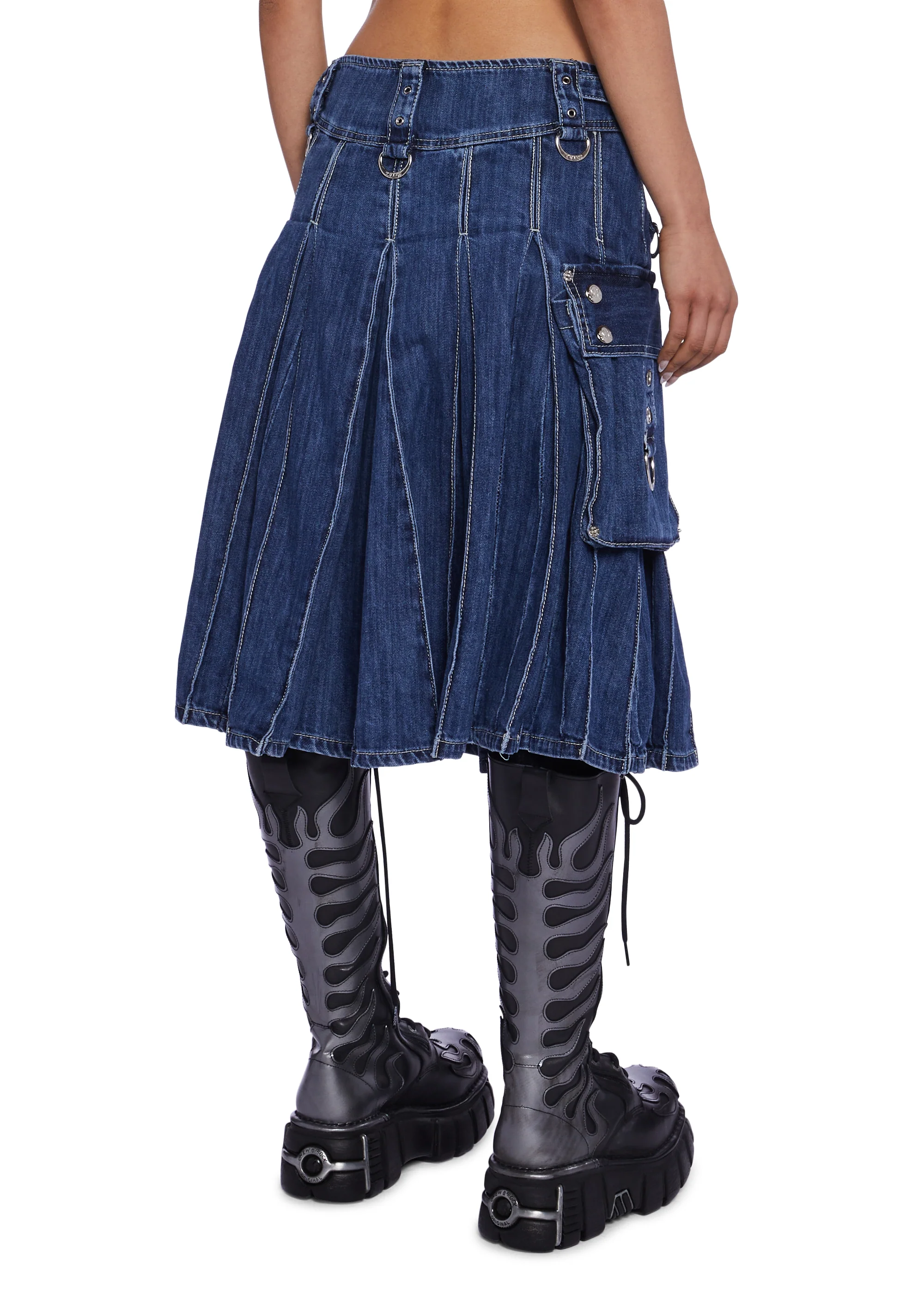 Super Denim Kilt - Image 4