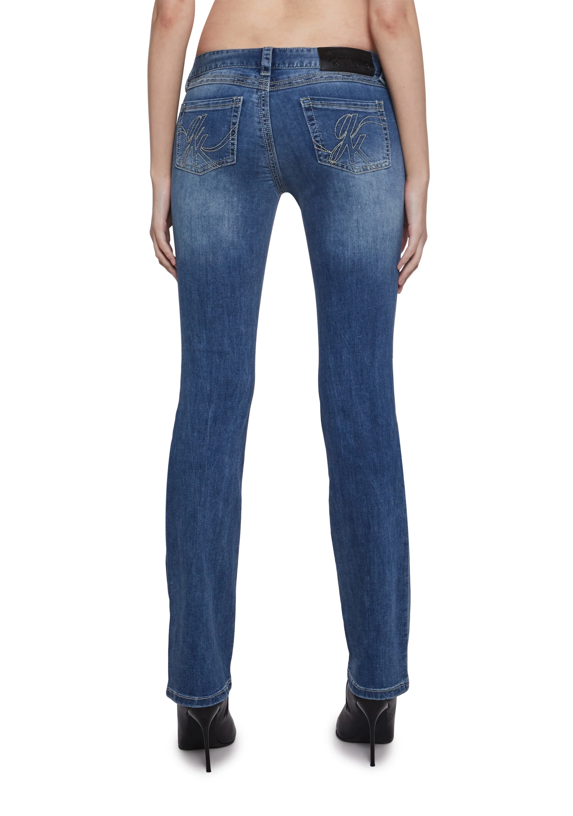 Haley Low Rise Denim Jeans - Image 4