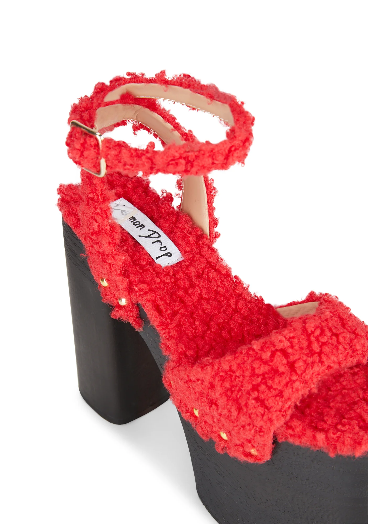 Superior Platform Heels - Red - Image 2