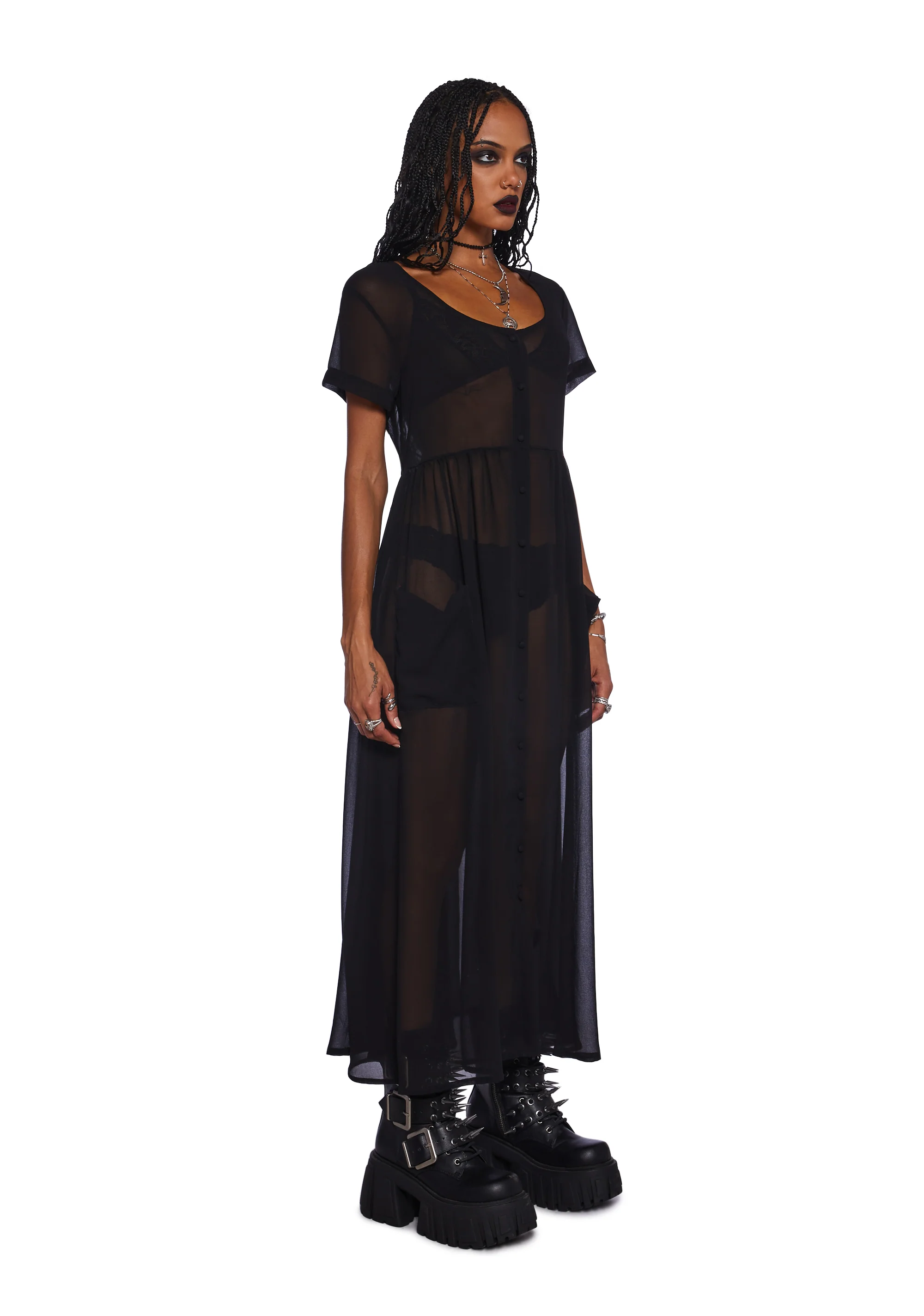 Supernatural Rituals Sheer Maxi Dress - Image 3