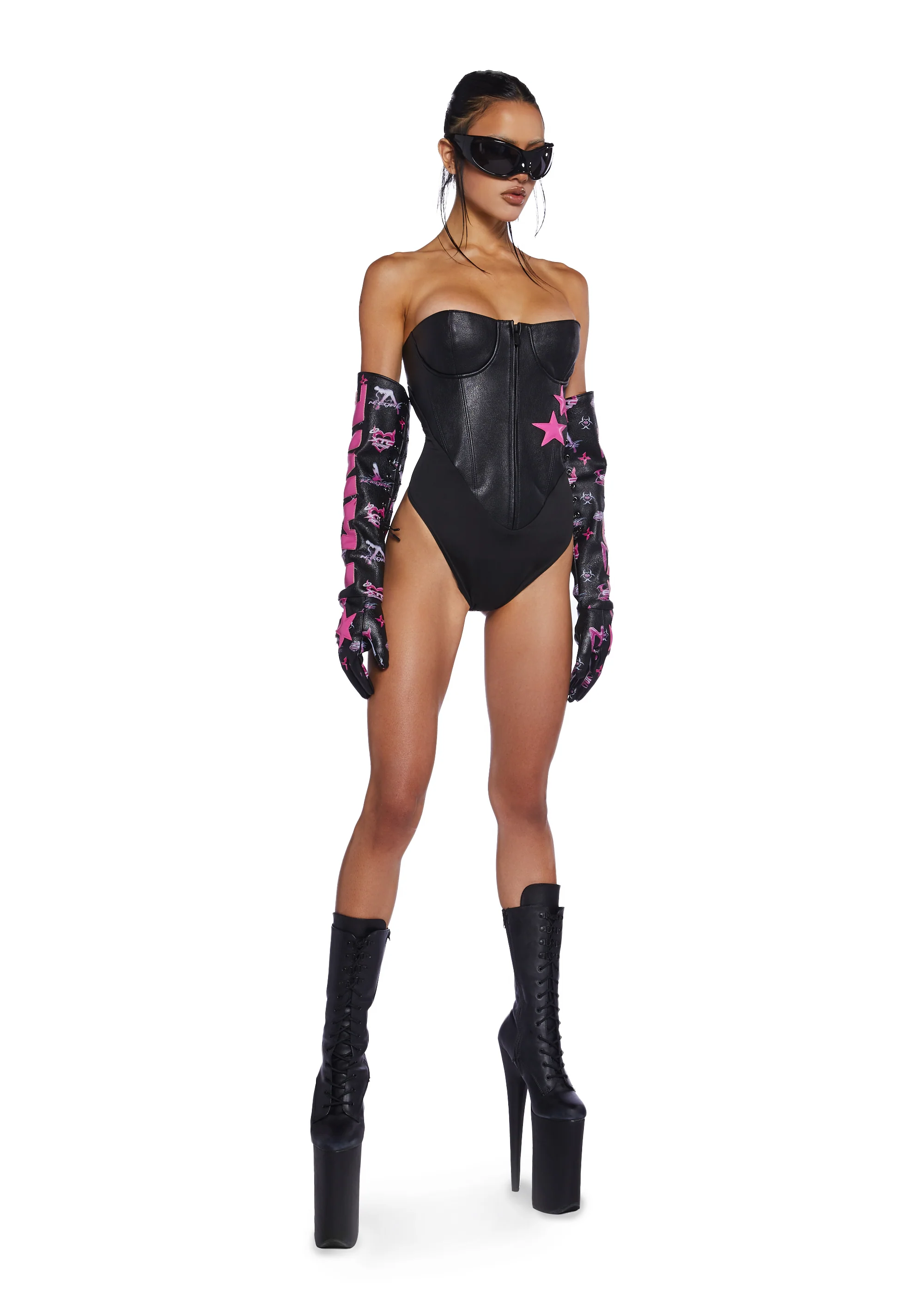 Superstar Bodysuit - Black - Image 2