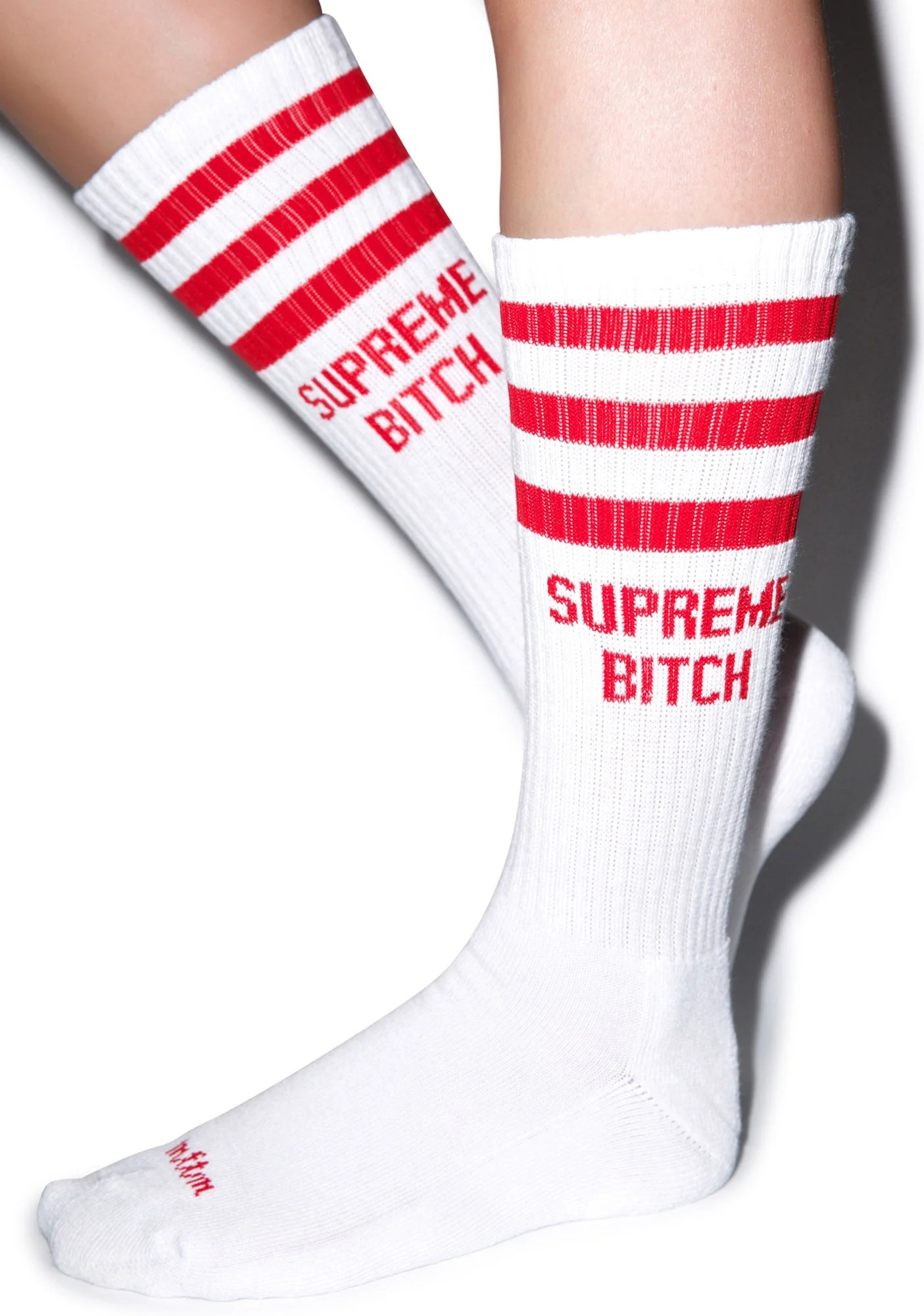 Supreme Bitch Socks - Black - Image 4