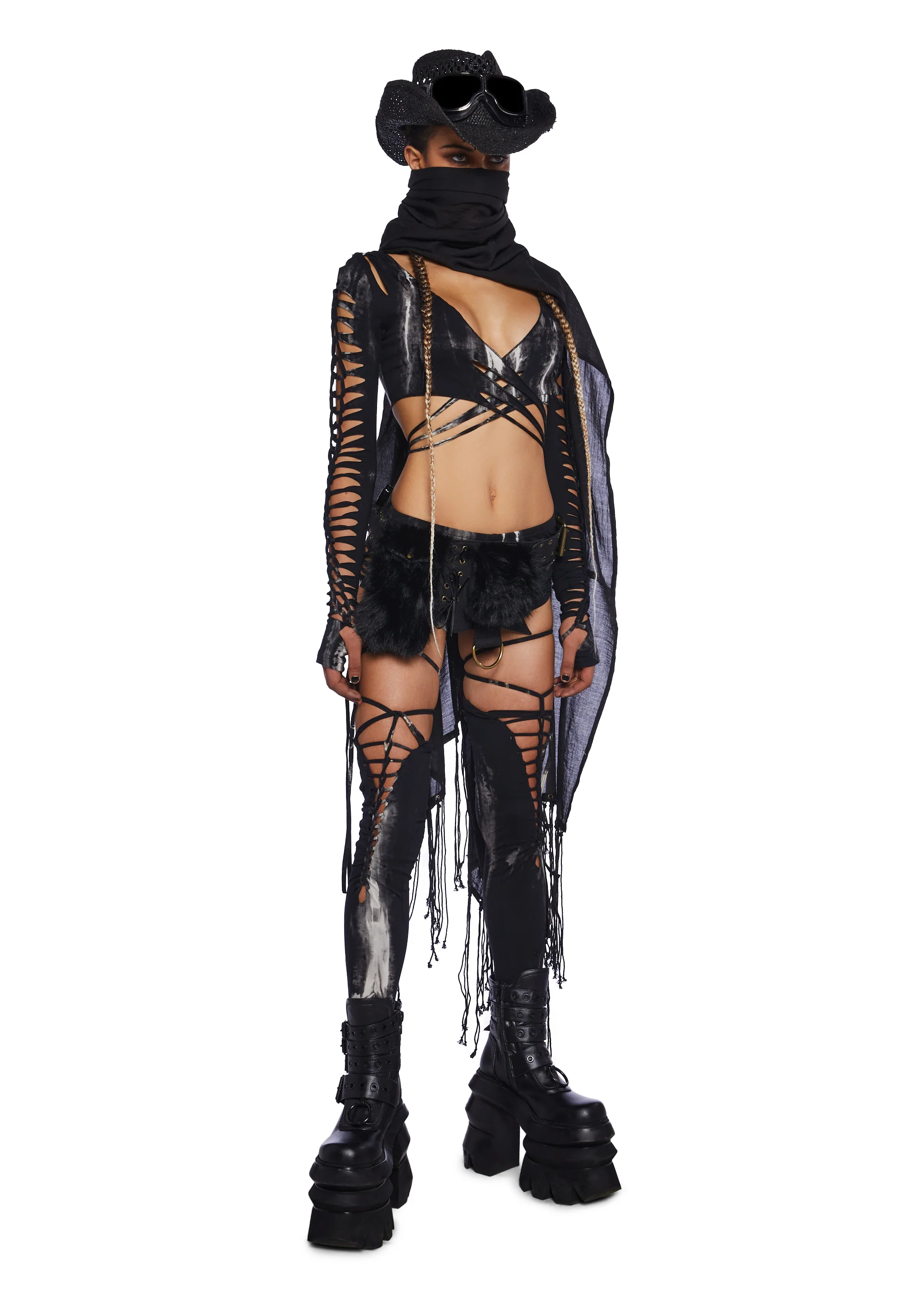Surreal Mirage Wrap Top - Image 2