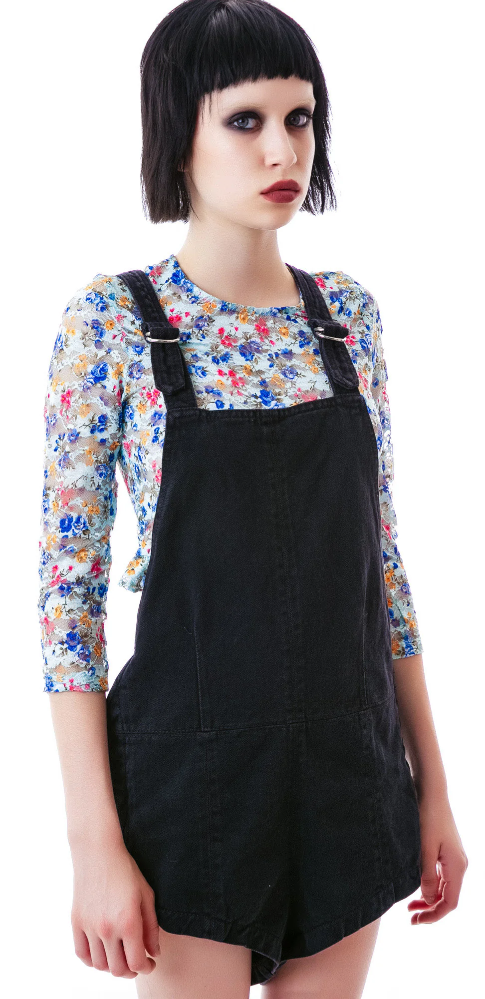 Suzie Blue Overalls - Blue - Image 2