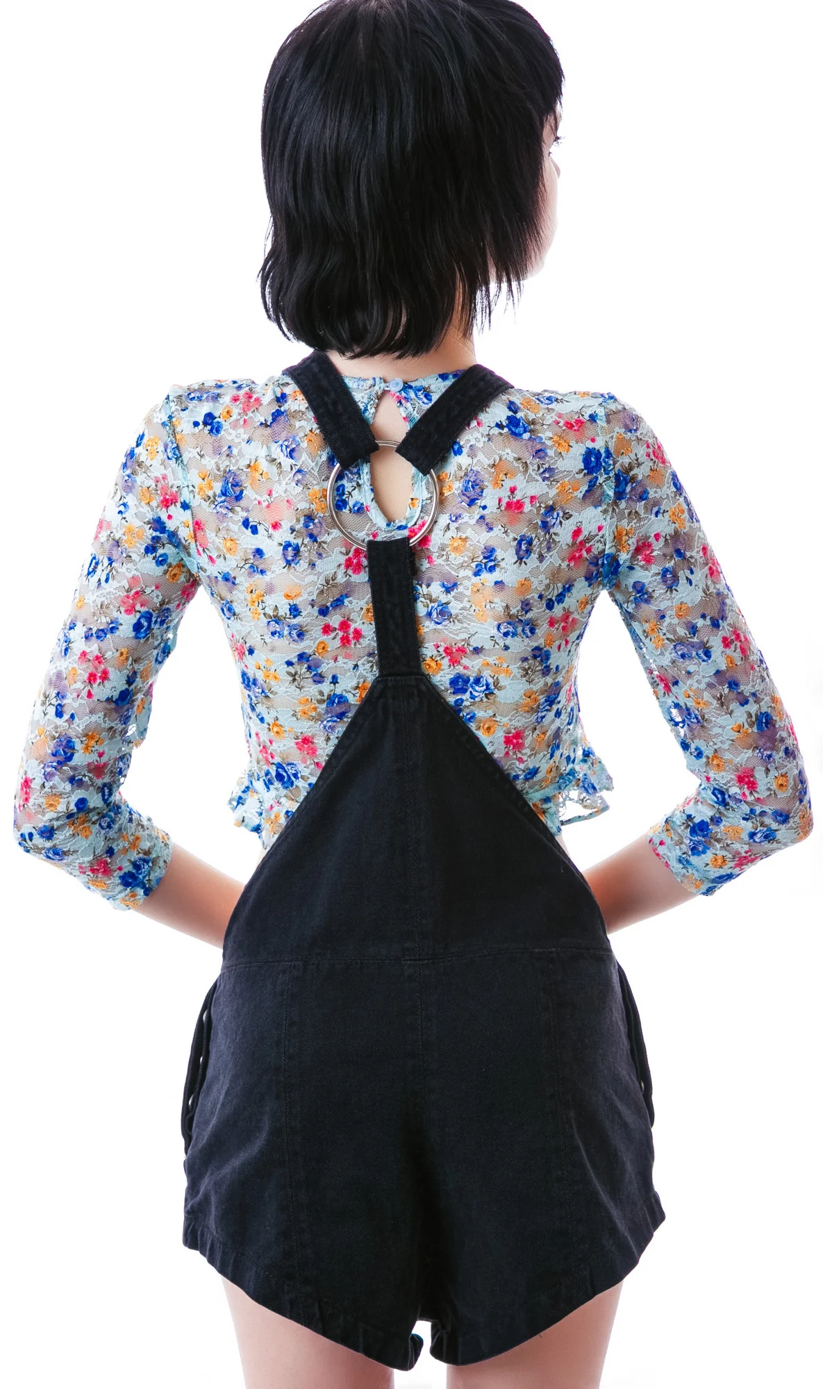 Suzie Blue Overalls - Image 4