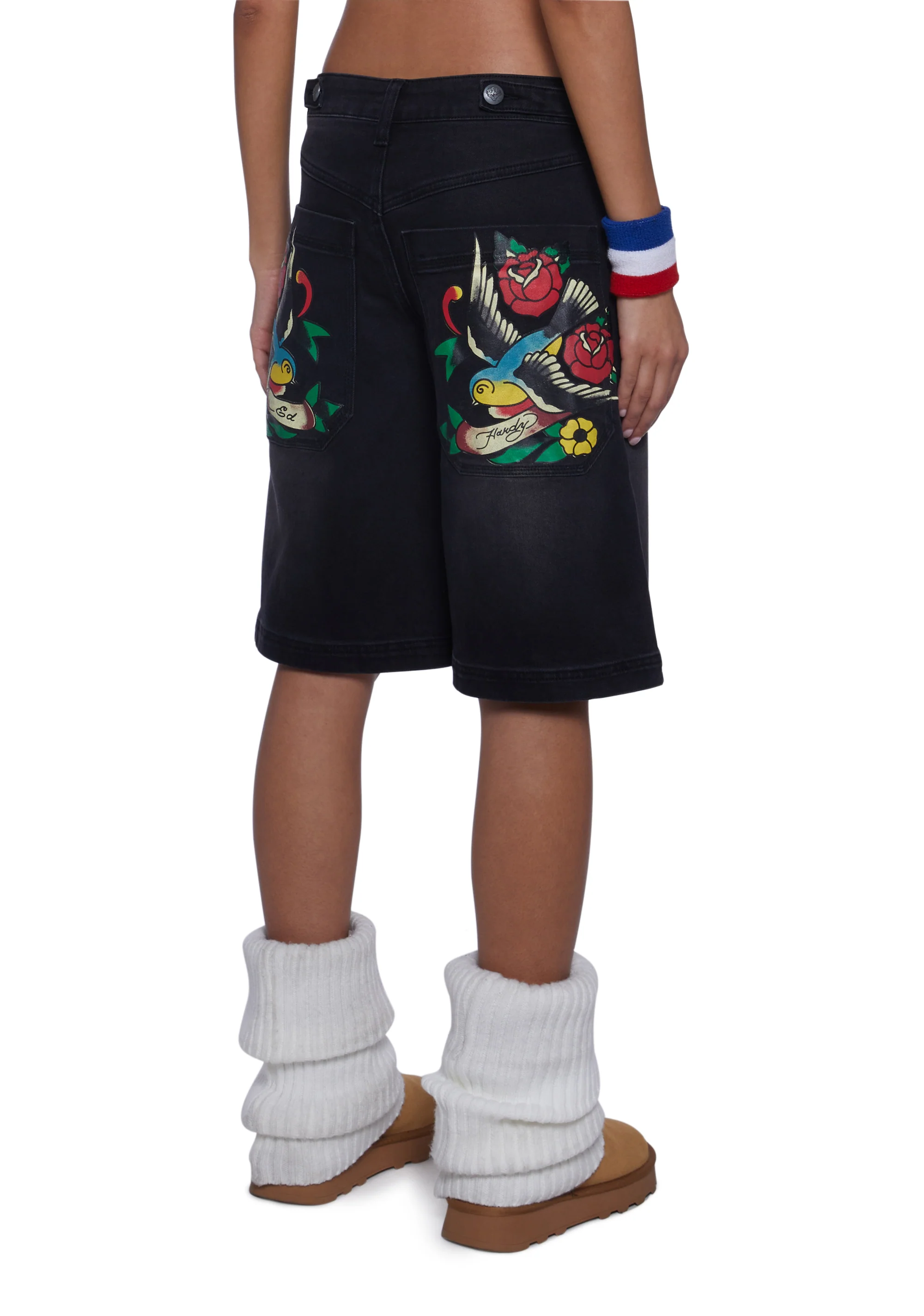 Swallows Baggy Shorts - Image 5