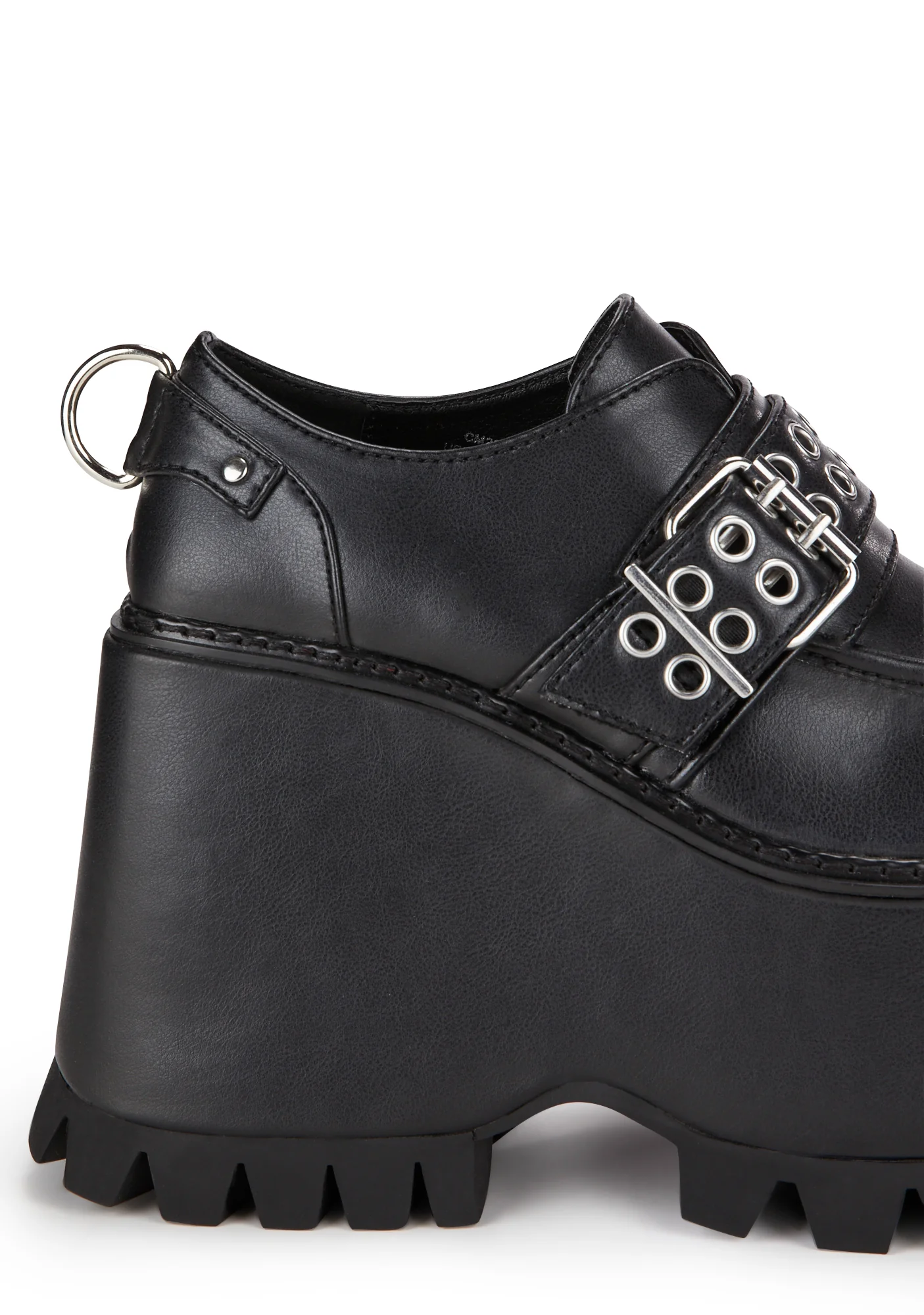 Swear Word Platform Loafers - Matte - Image 2