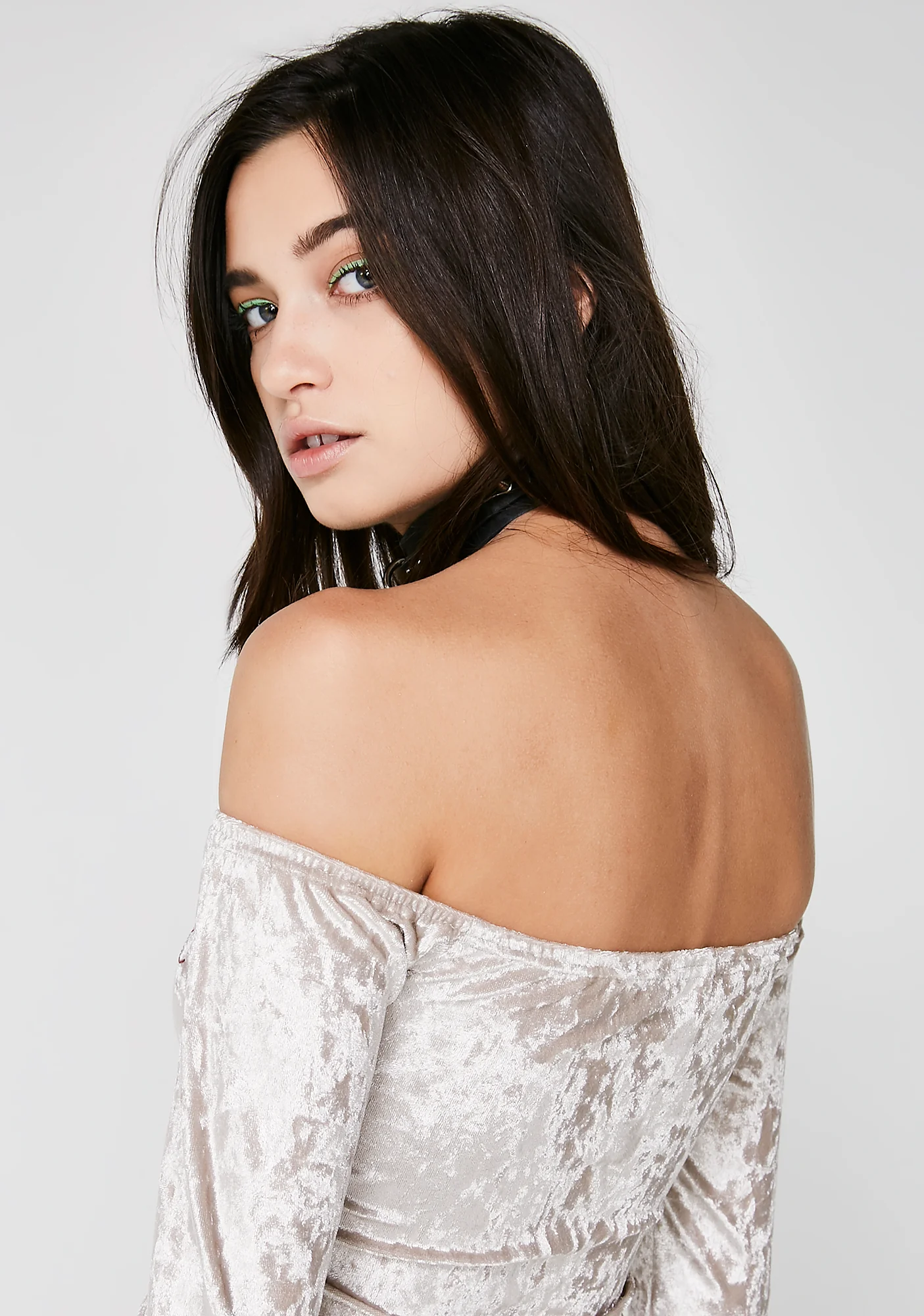 Sweet Cherry Velvet Top - Image 4