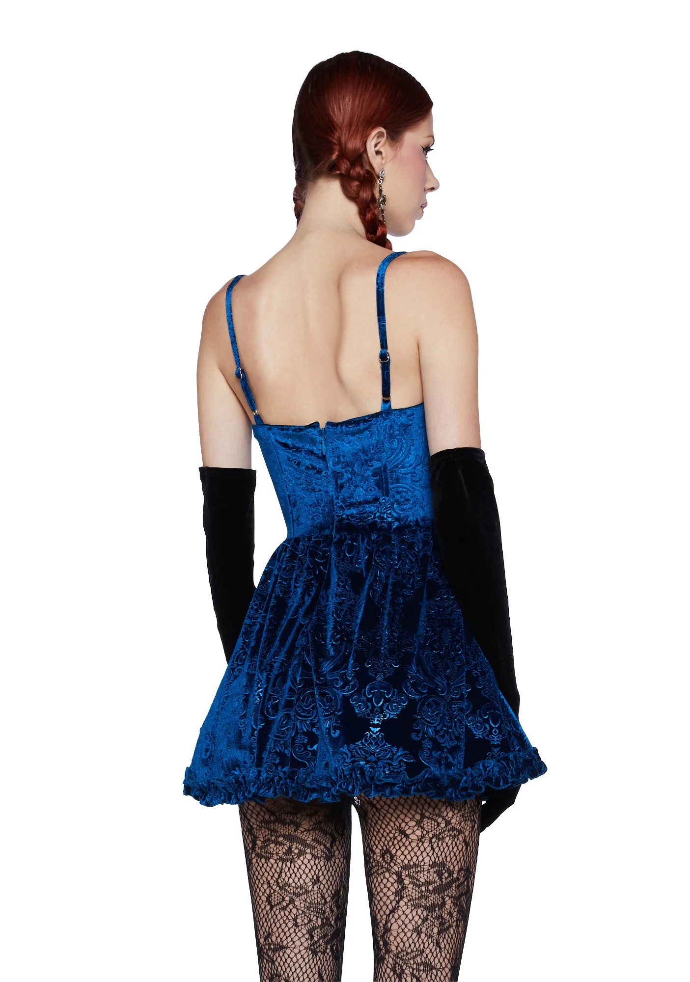 Sweet Icing Corset Dress - Sapphire - Image 4