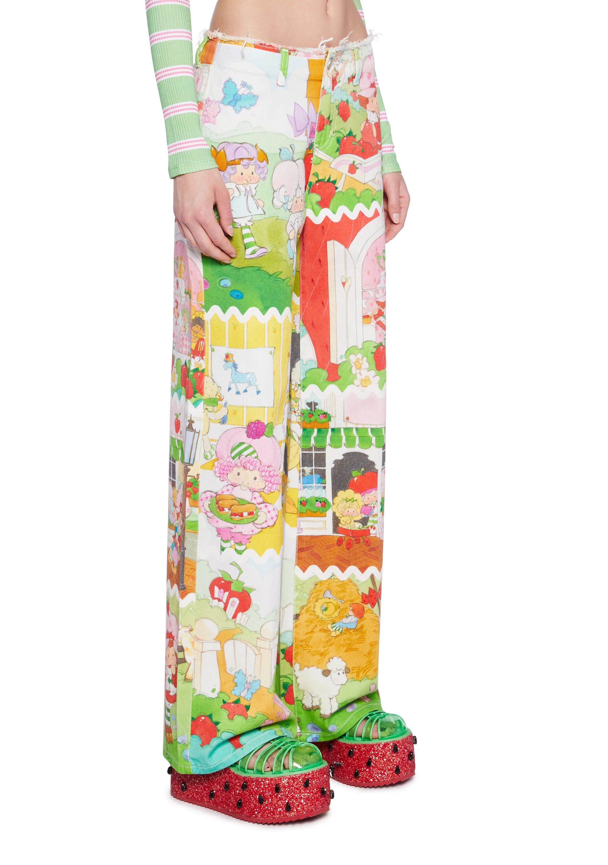 Sweet Kinship Twill Pants - Image 4