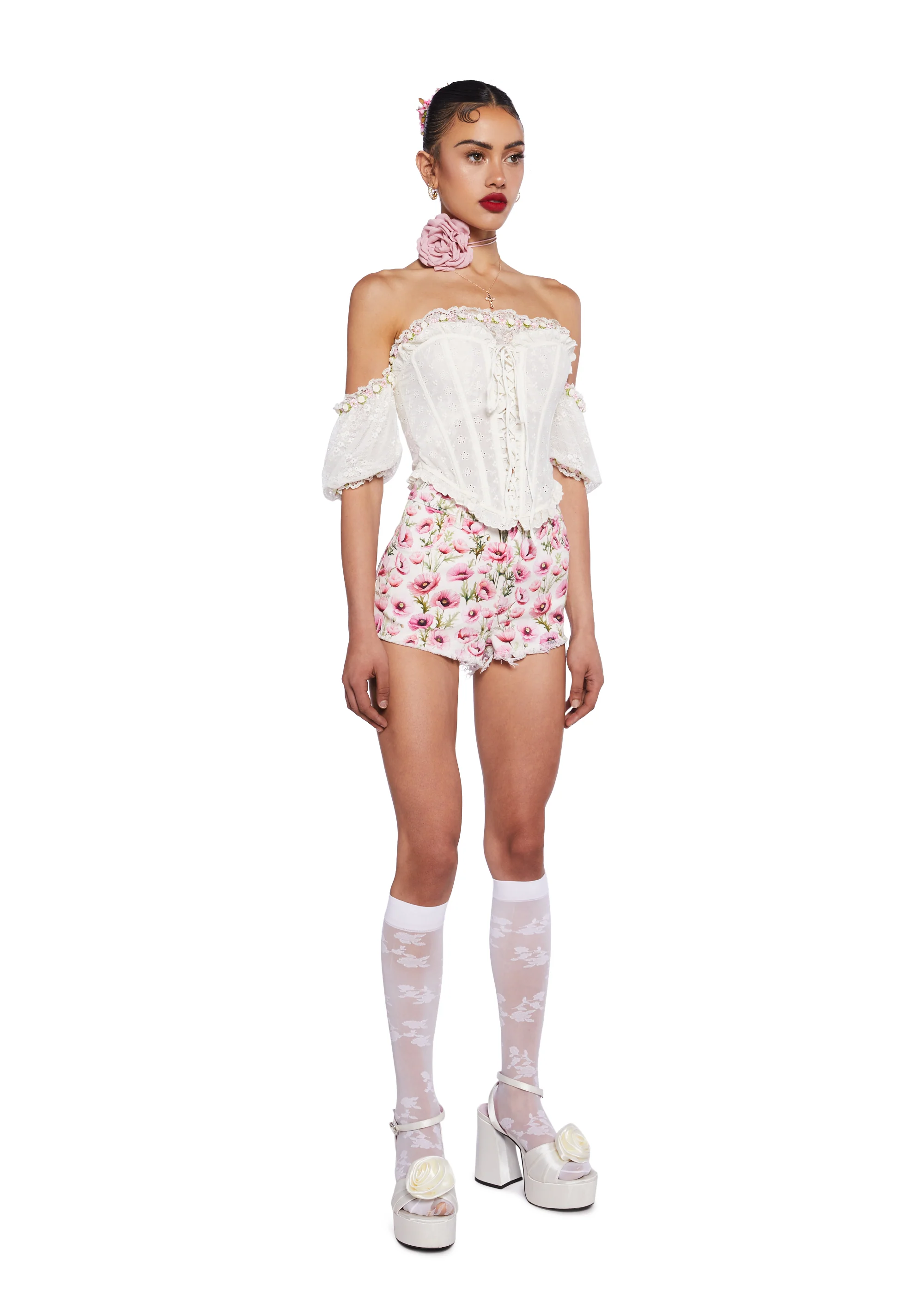 Sweet Life Denim Shorts - Image 5