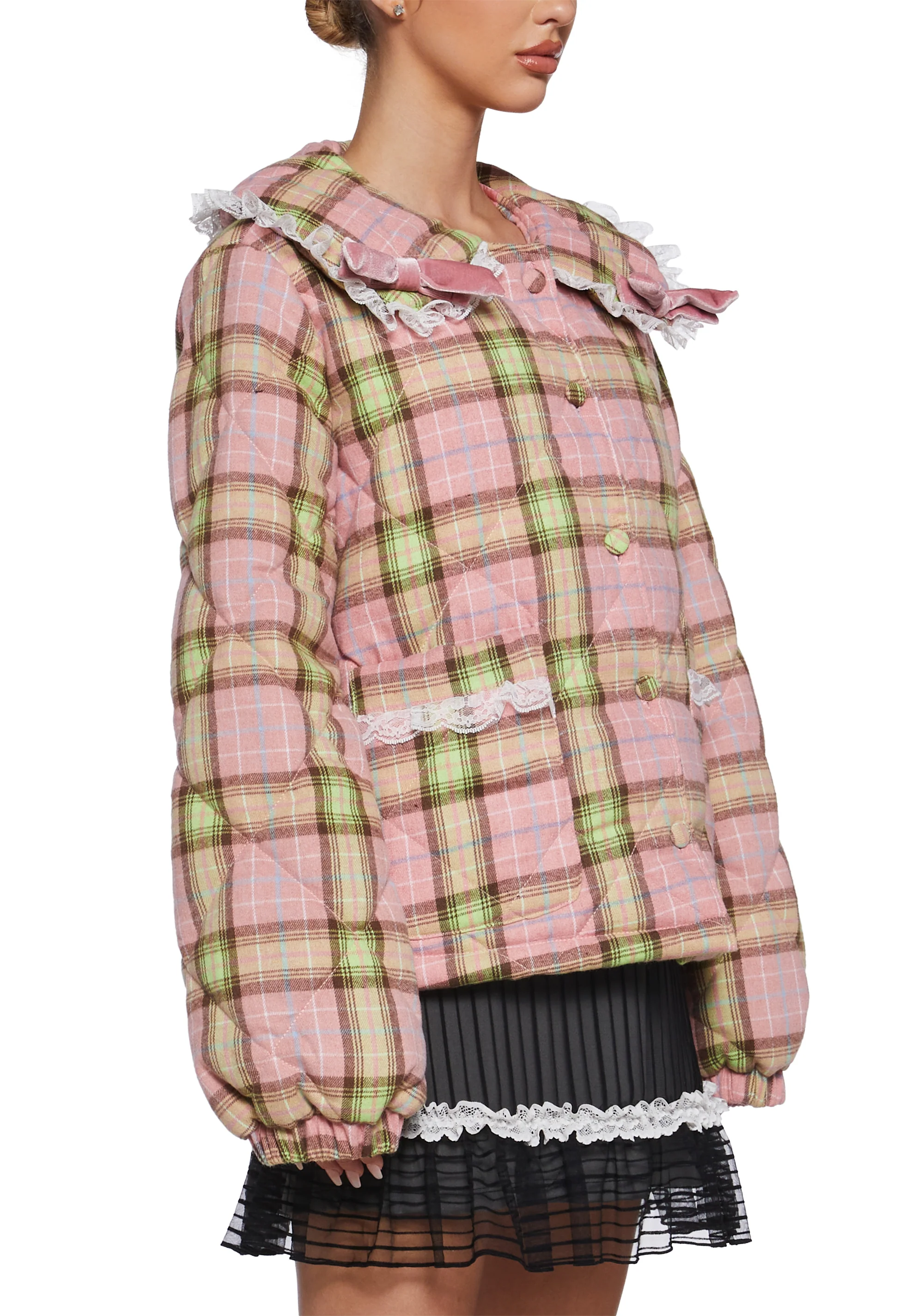 Sweet Love Story Quilted Jacket - Image 5