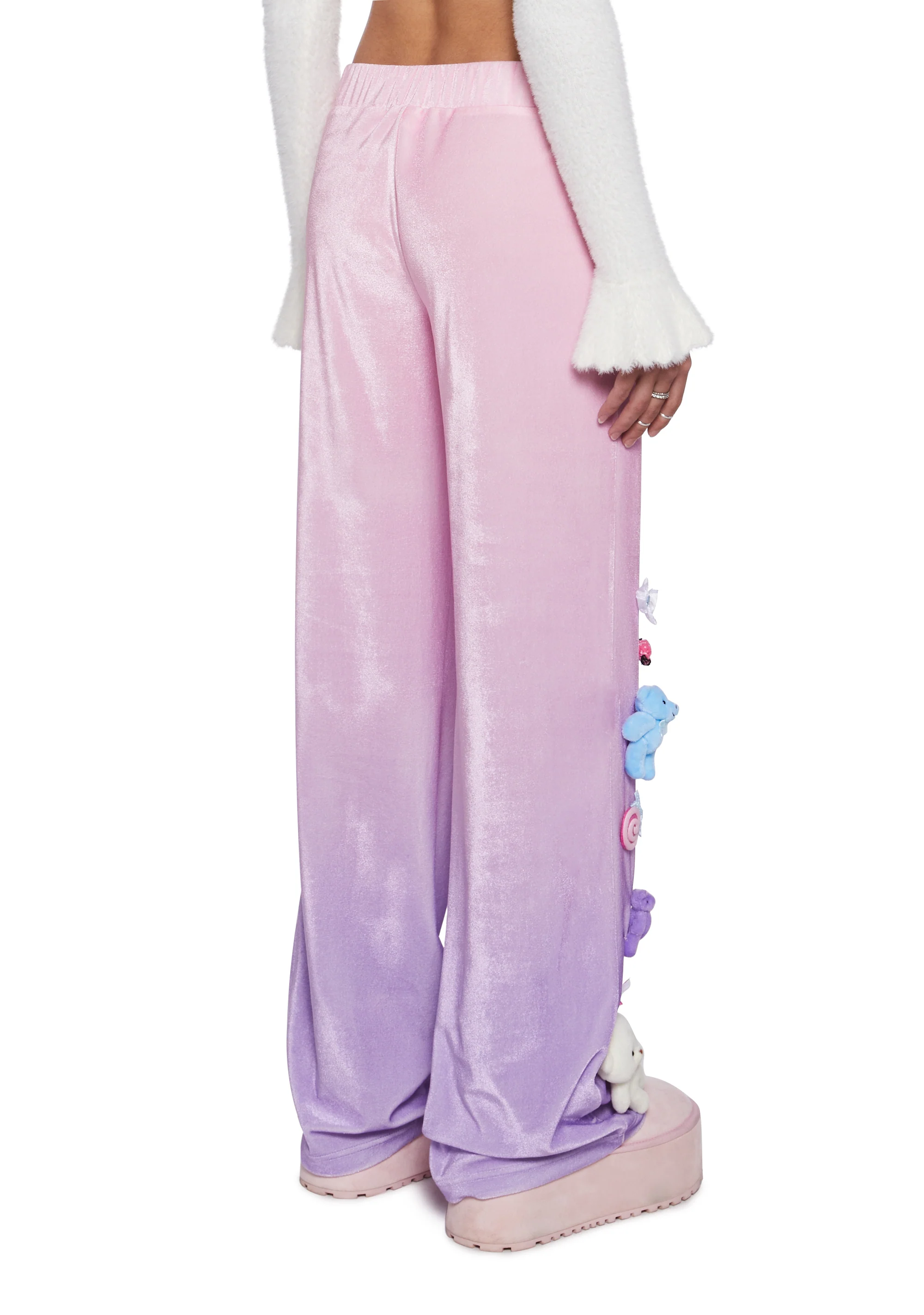 Sweet Masterpiece Velour Pants - Image 4
