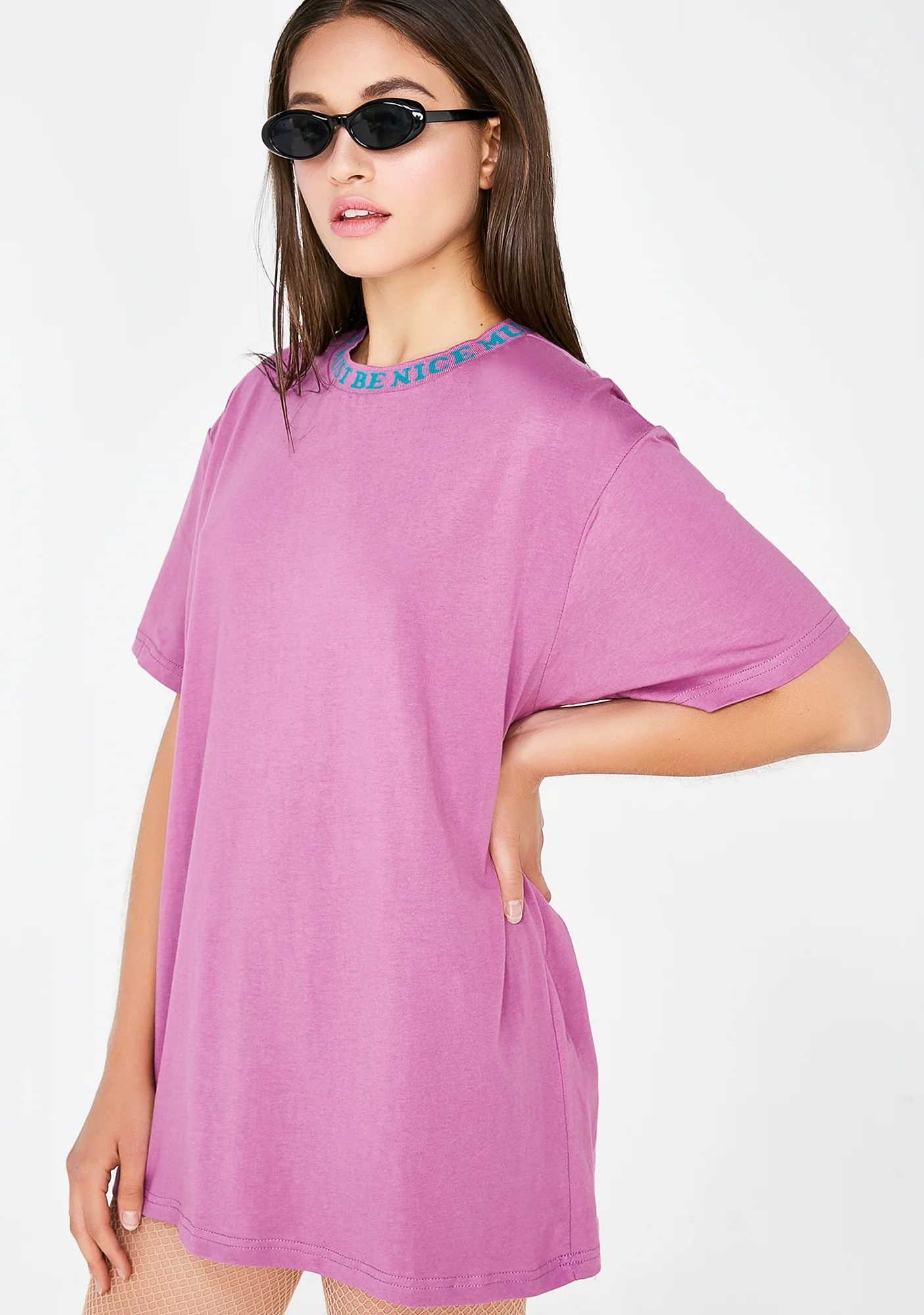Sweet MBN Jacquard Rib Tee - Image 2